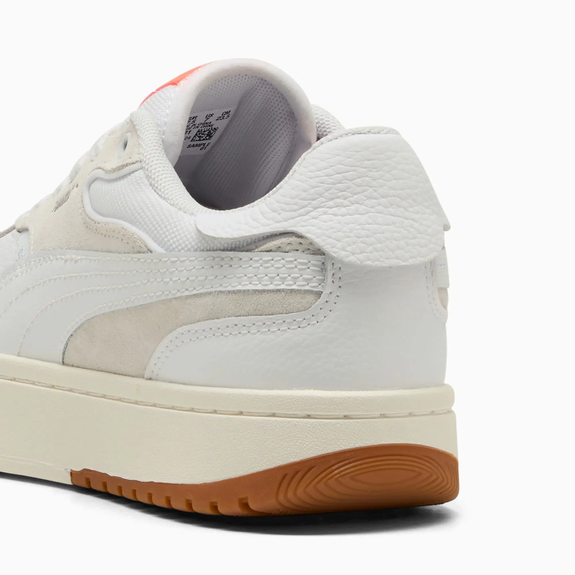 PUMA Cali Sylva Vintage Sneakers Women, White/Warm White, size 3