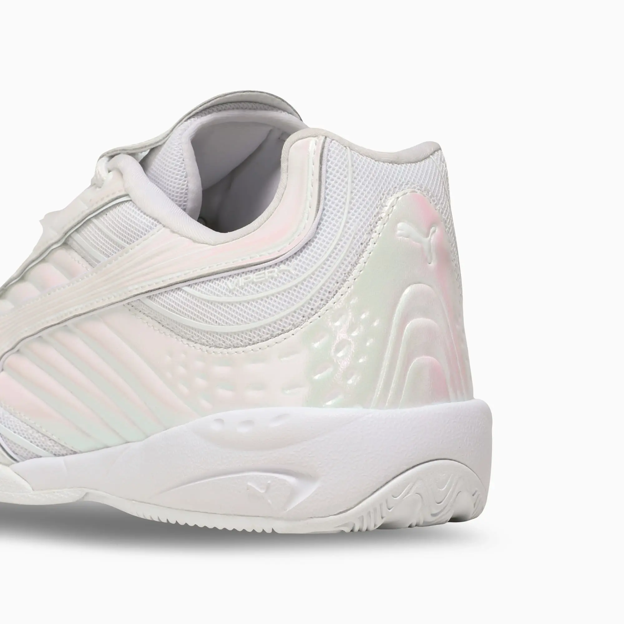 PUMA V-S2 Pearlized Sneakers Women, White/Black, size 3
