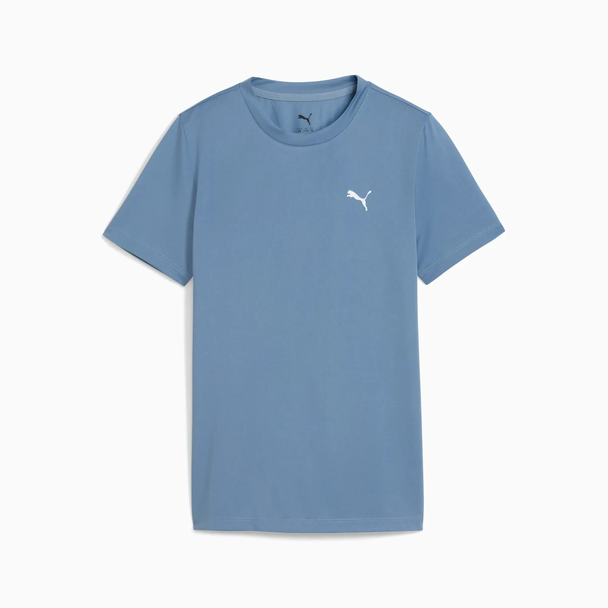 PUMA Train All Day Essentials T-Shirt Youth, Cool Blue, size 11-12 Youth