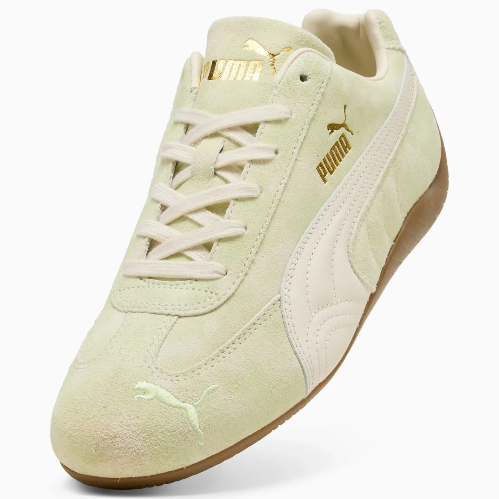 PUMA SpeedCat Faded Sneakers Unisex, Cool Cucumber/Alpine Snow, size 10