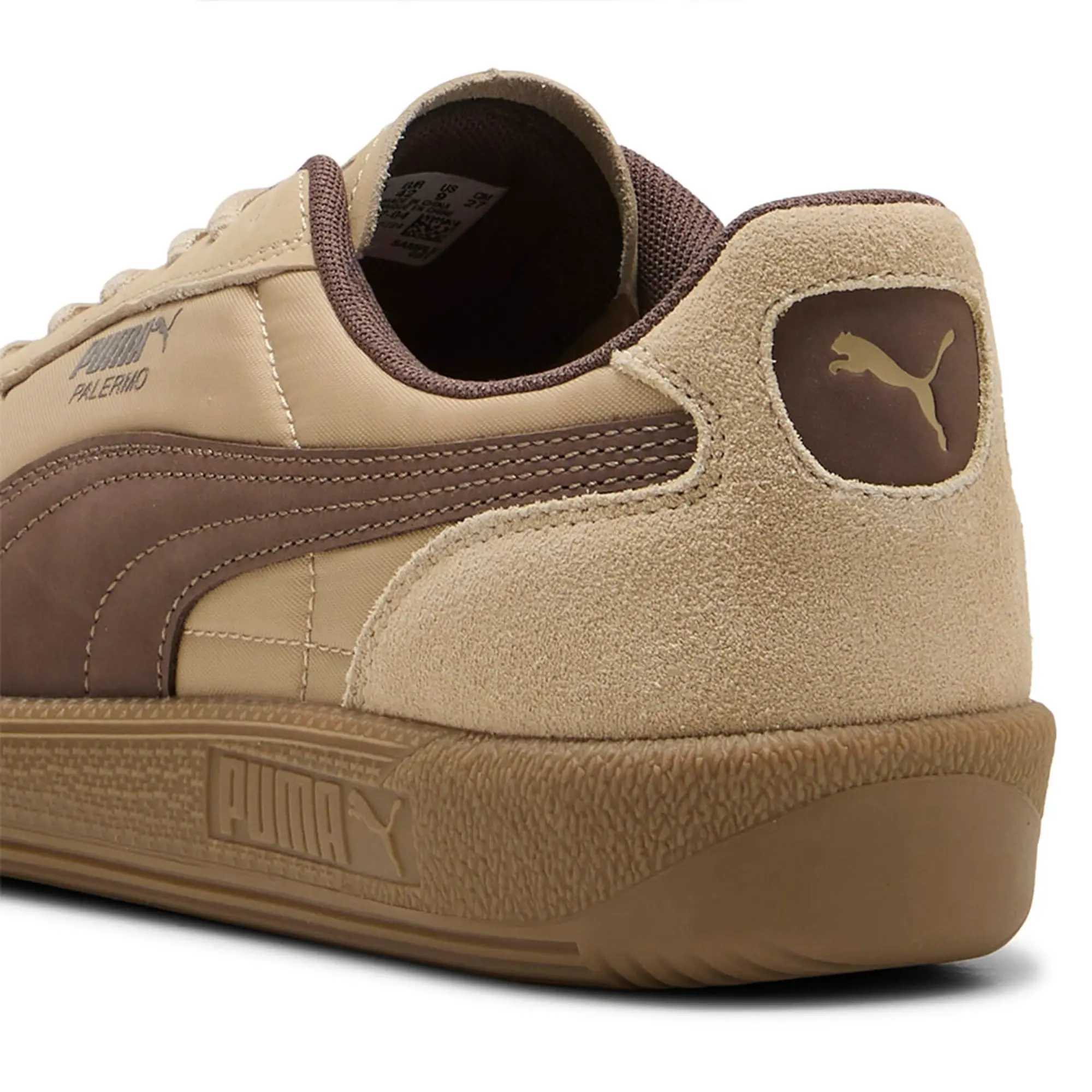 PUMA Palermo Pop Sneakers Unisex, Toasted Almond/Flat Bronze, size 10