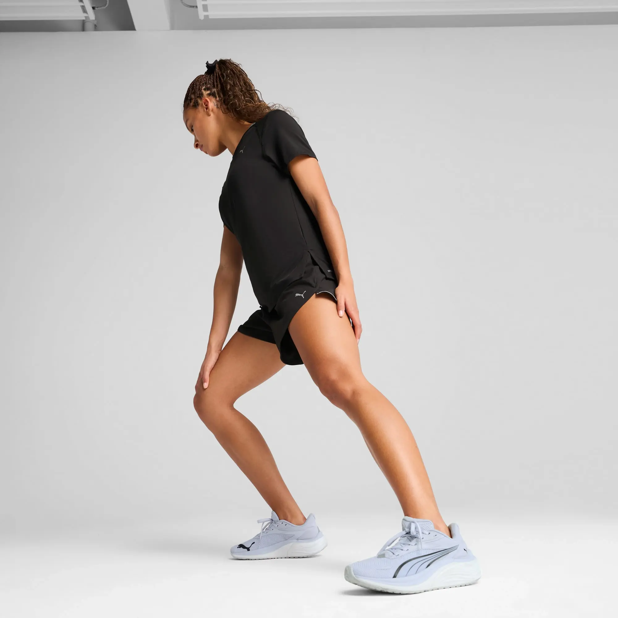 PUMA Run Ultraweave 4" Shorts Women, Black, size 3XL
