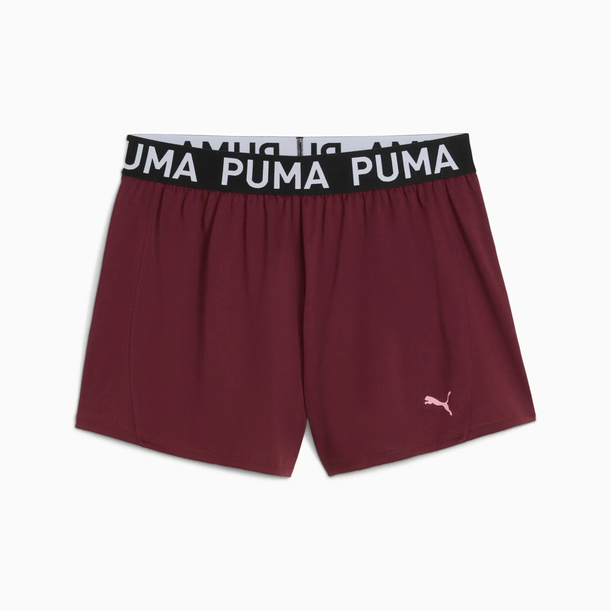 PUMA Strong 3" Knit Shorts Women, Ruby Shimmer, size 3XL