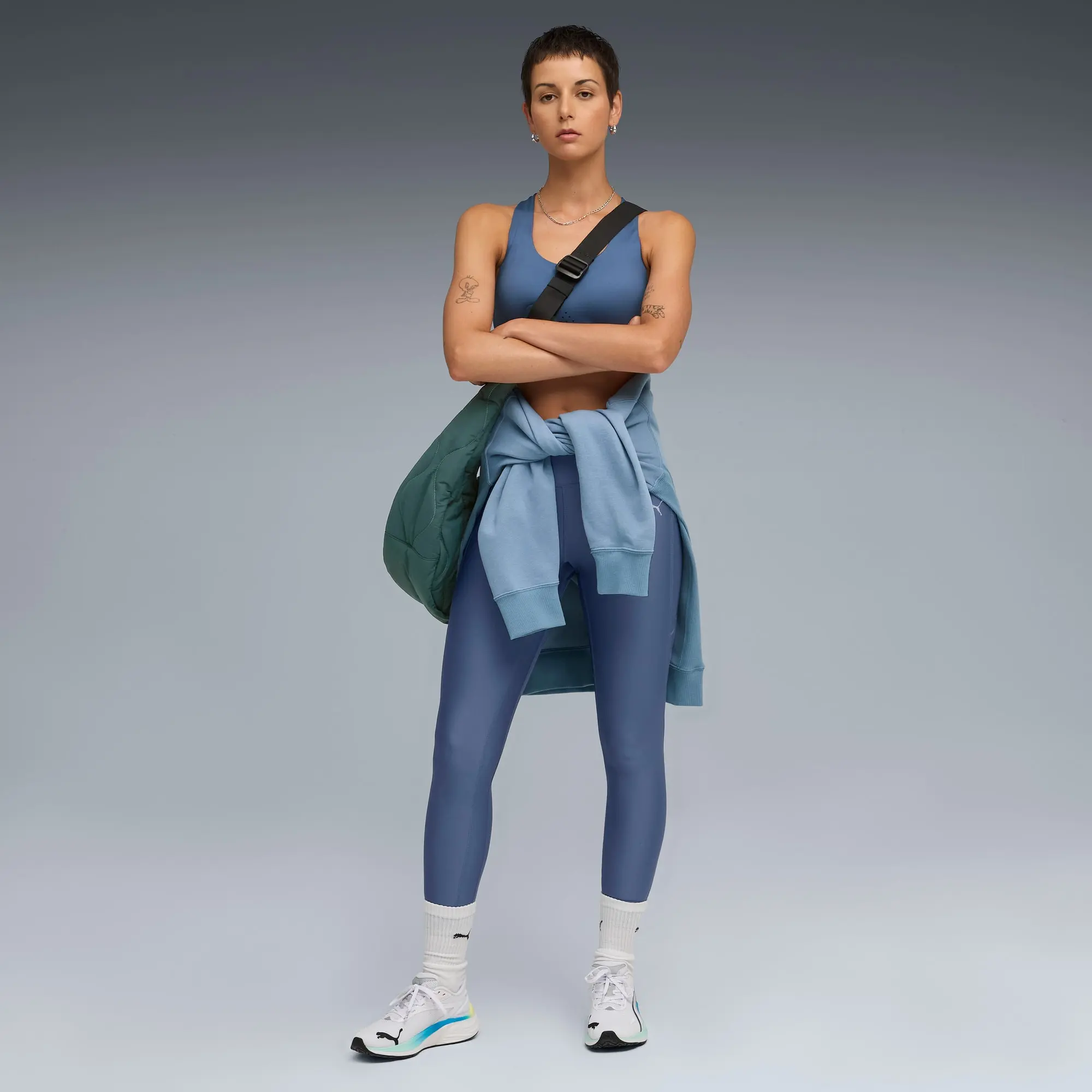 PUMA Run Ultraform 7/8Th Tights Women, Dark Indigo, size 3XL
