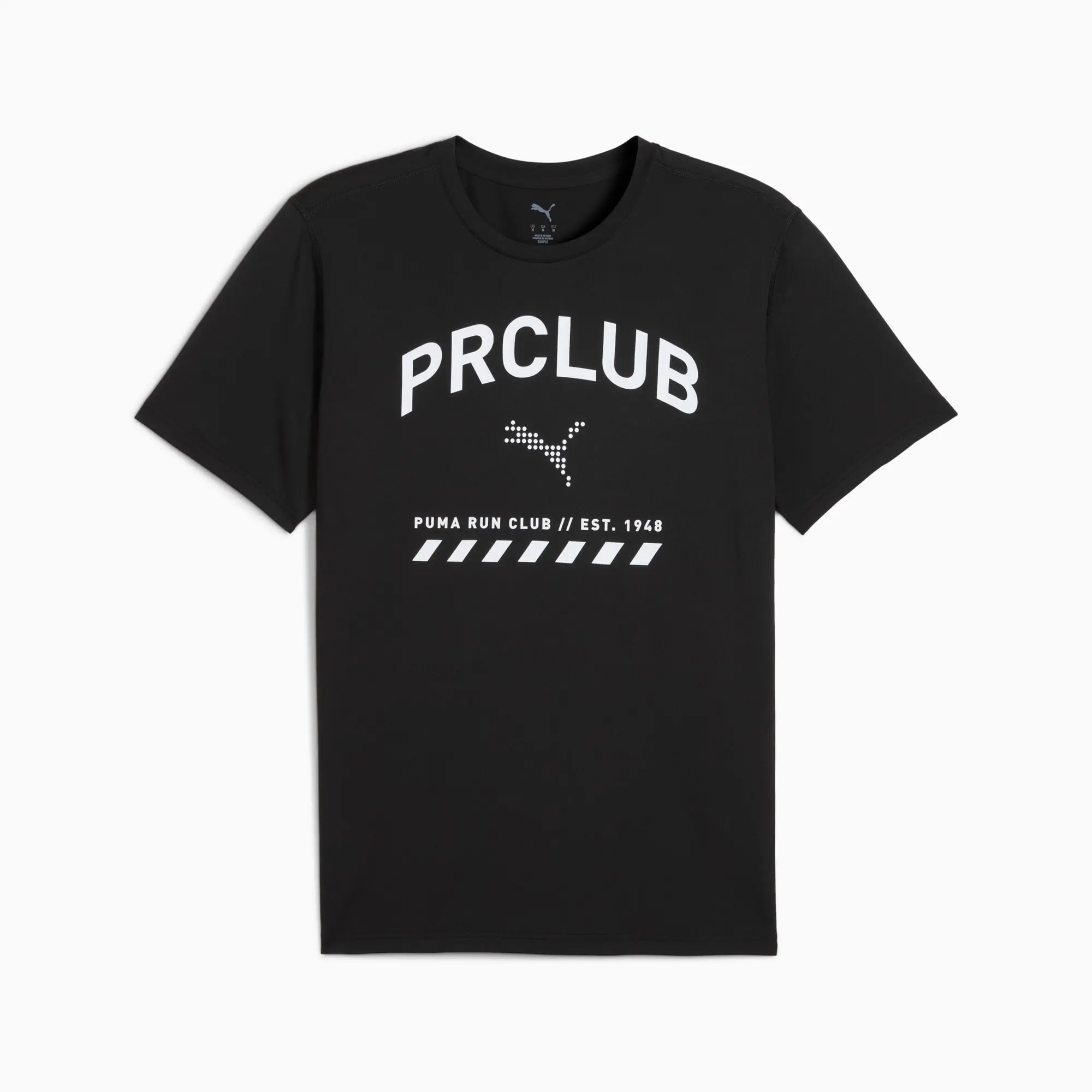 PUMA Run Club Graphic Mesh T-Shirt Men, Black, size 3XL