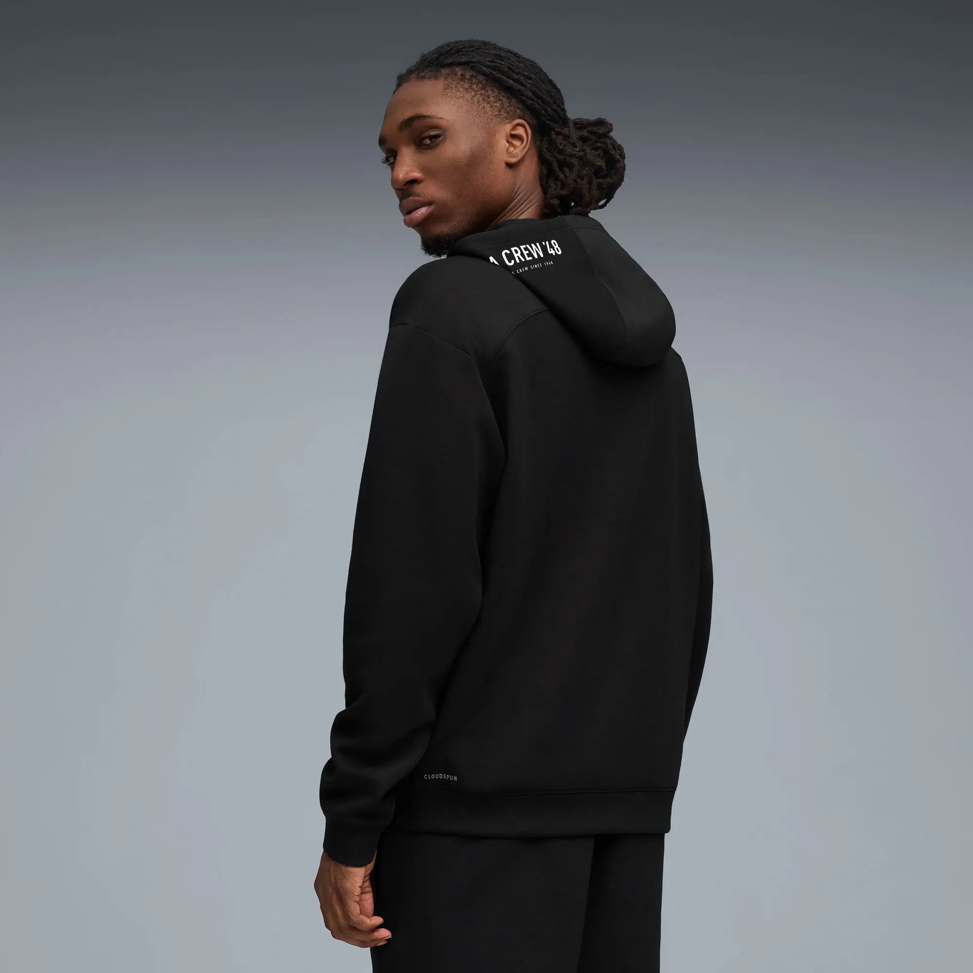 PUMA Cloudspun Hoodie Men, Black, size Large