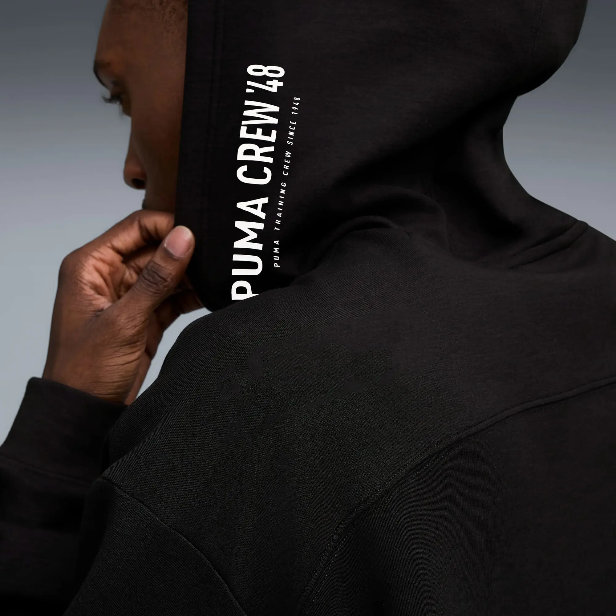 PUMA Cloudspun Hoodie Men, Black, size Large