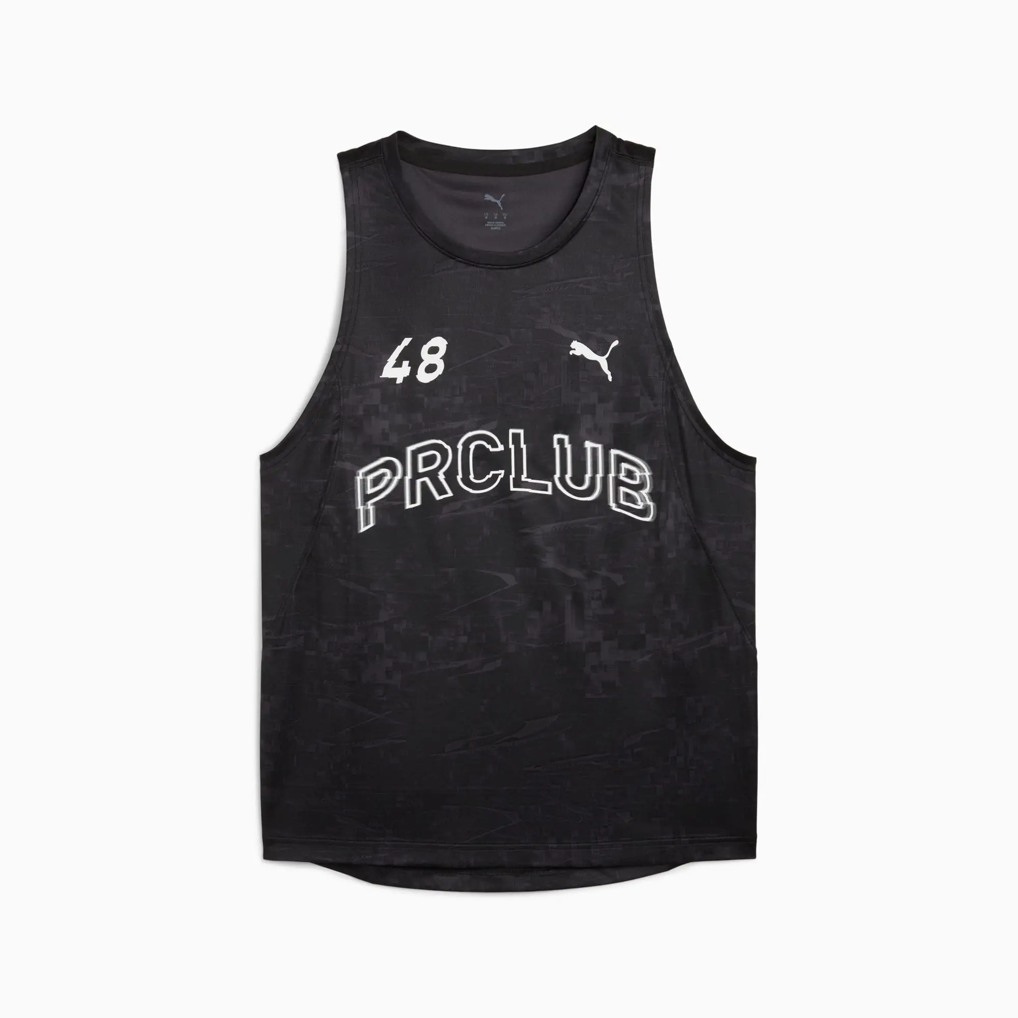 PUMA Run Club Graphic Tank Men, Black, size 3XL
