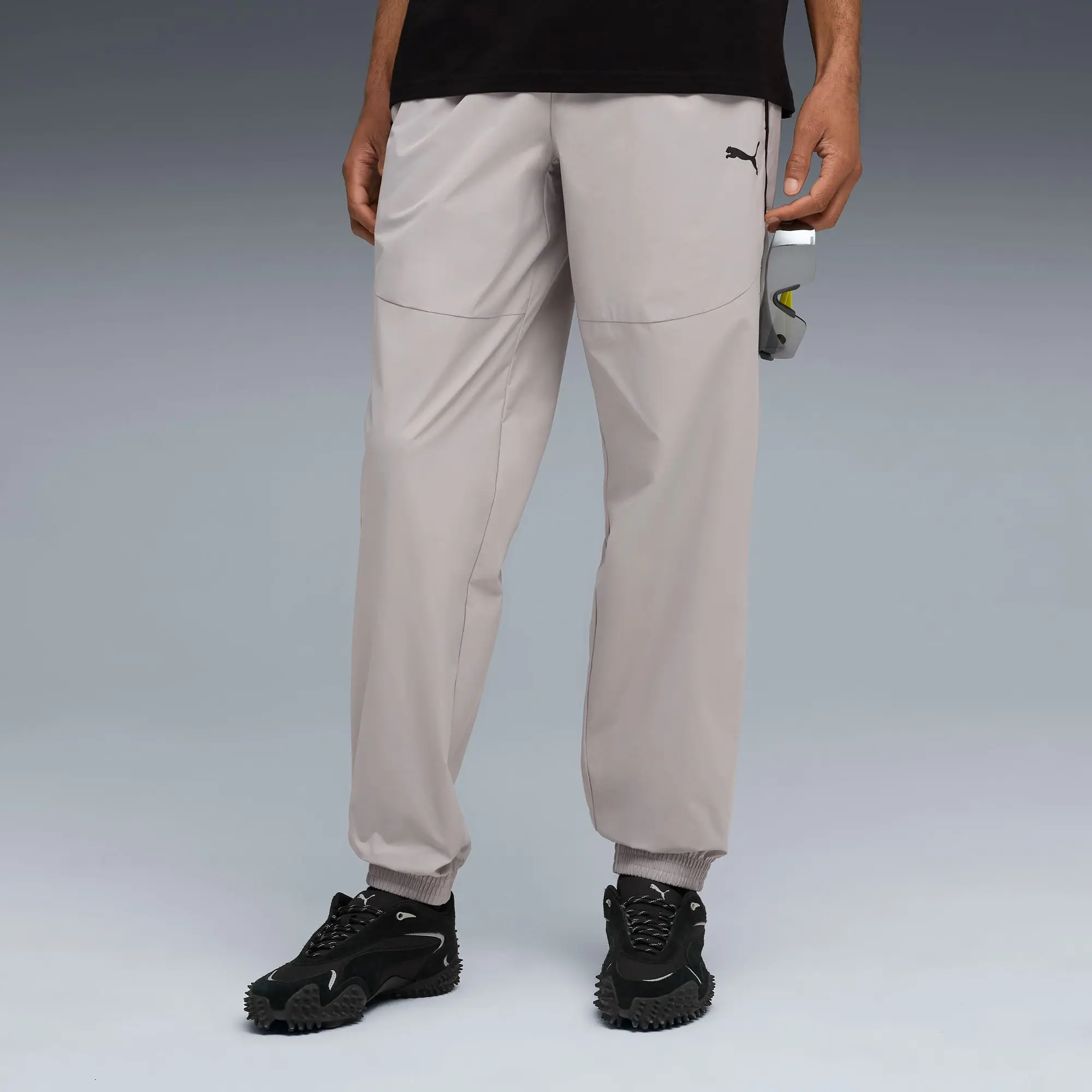 PUMAtech Track Pants Men, Grey Echo, size Large