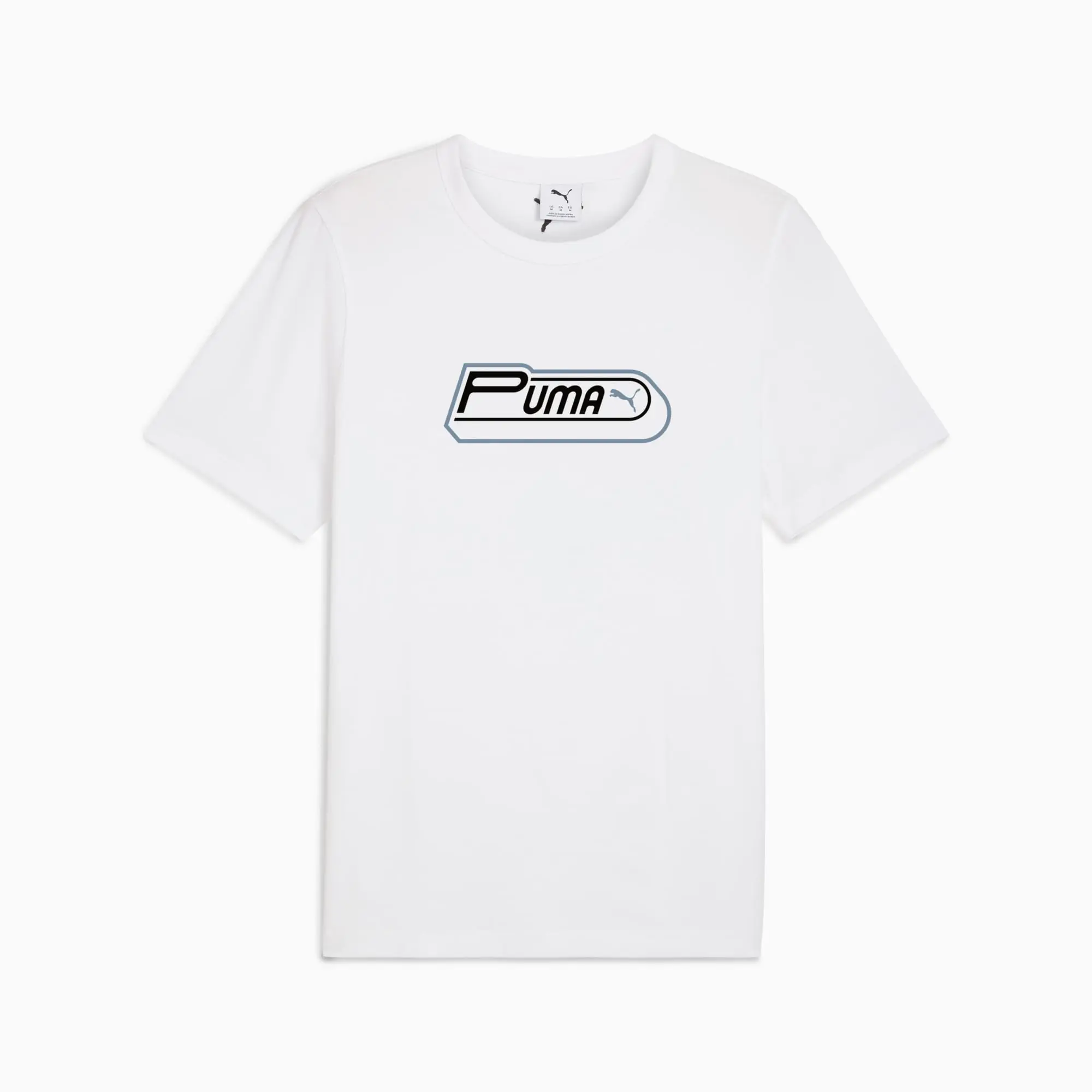 Future.PUMA.Archive Graphic Tee Shirt Unisex, White/Black, size Large