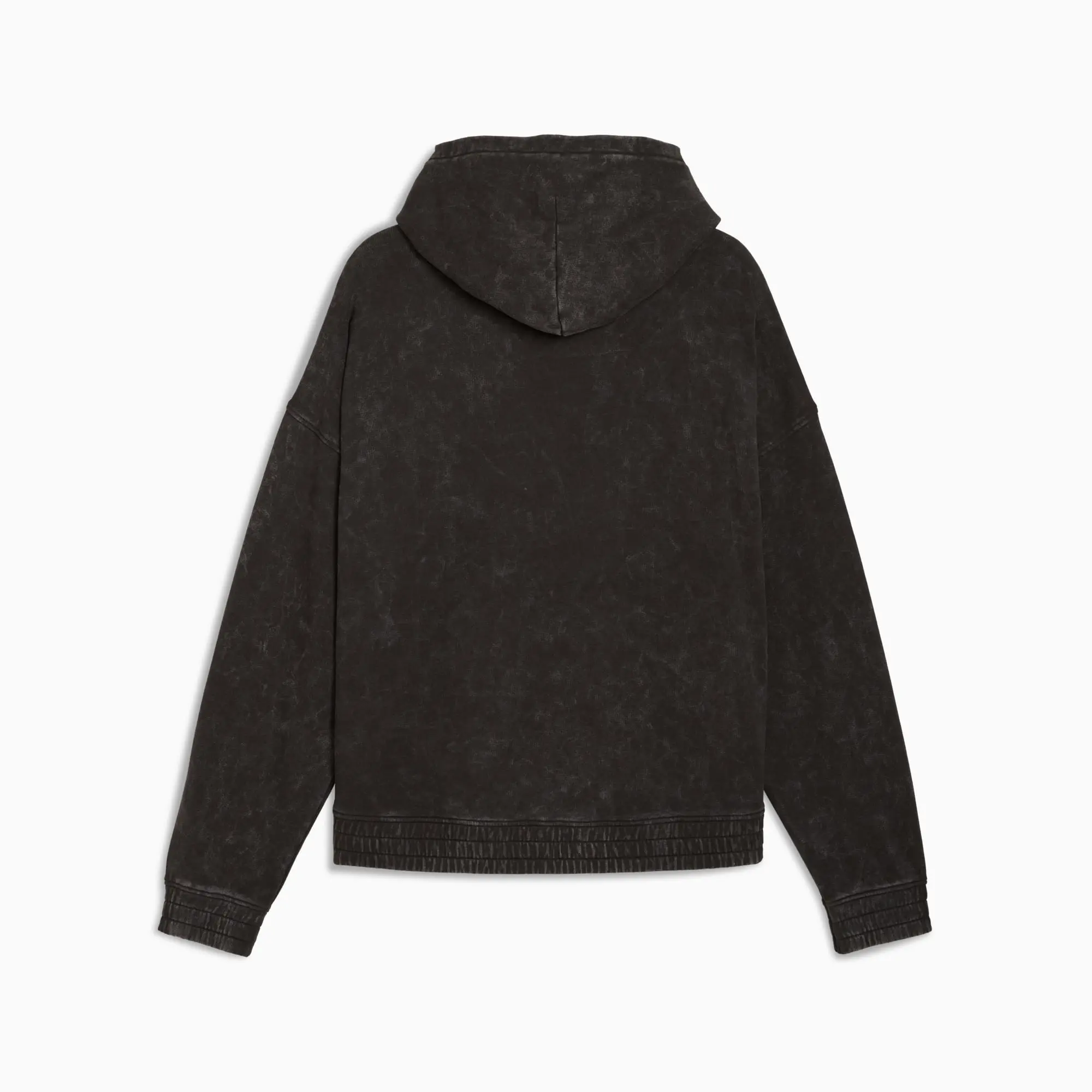 Future.PUMA.Archive Boxy Washed Hoodie Unisex, Black, size Large