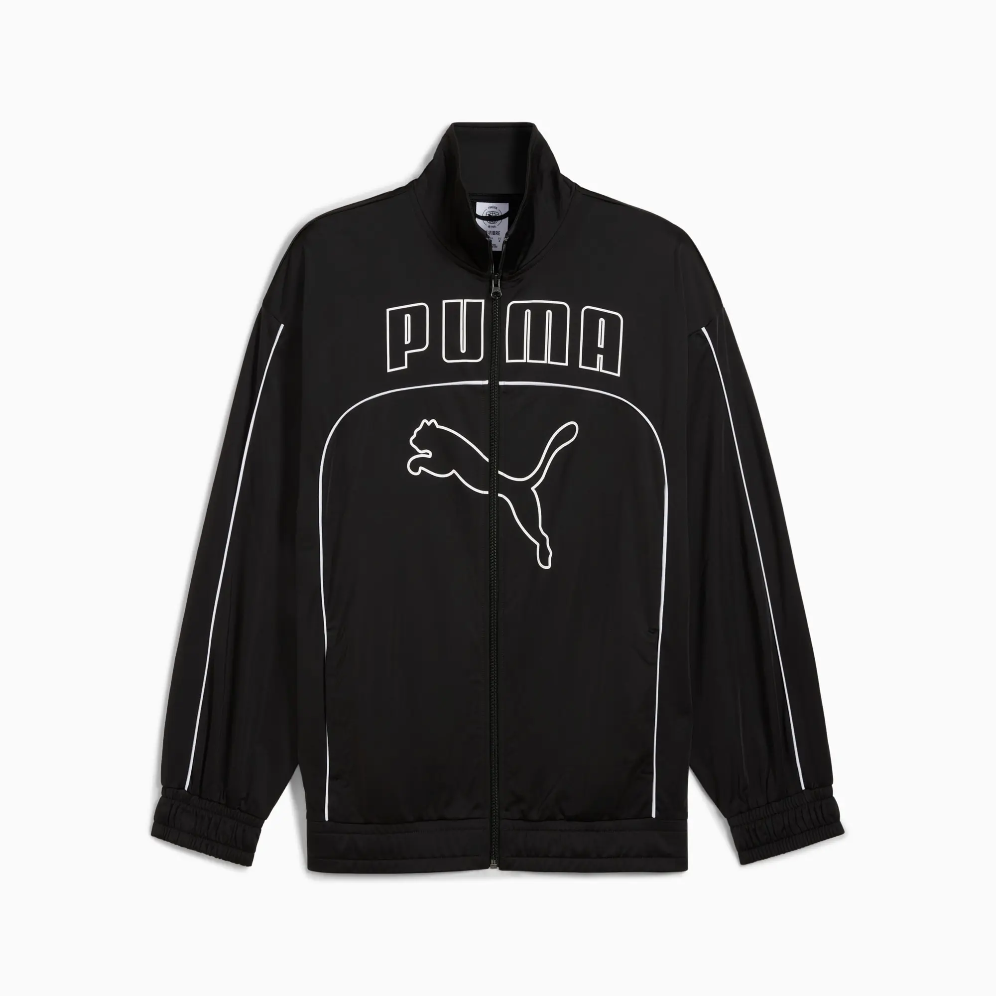 Future.PUMA.Archive Relaxed Track Jacket Unisex, Black, size Large