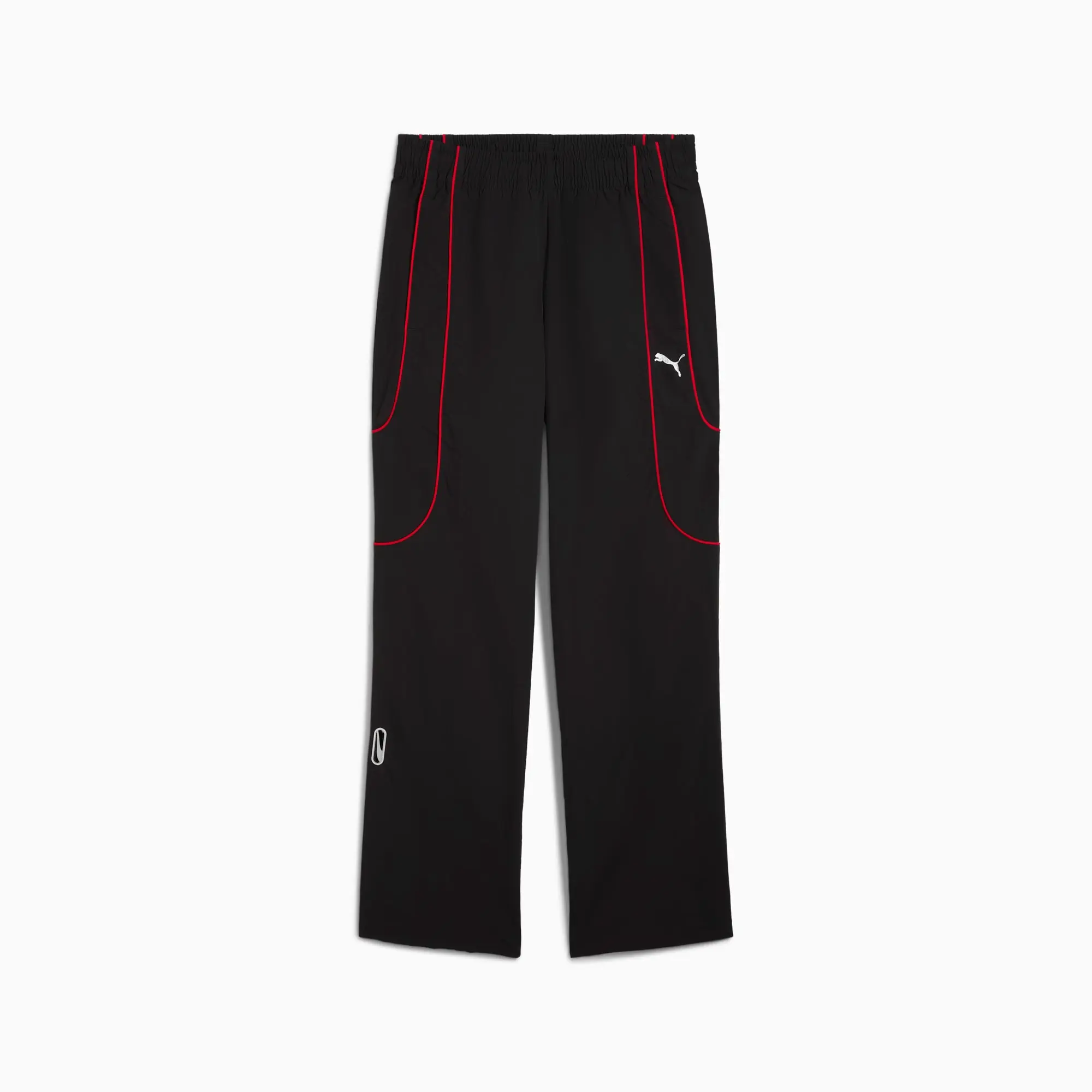 PUMAtech Relaxed Track Pants Men, Black/For All Time Red, size Large