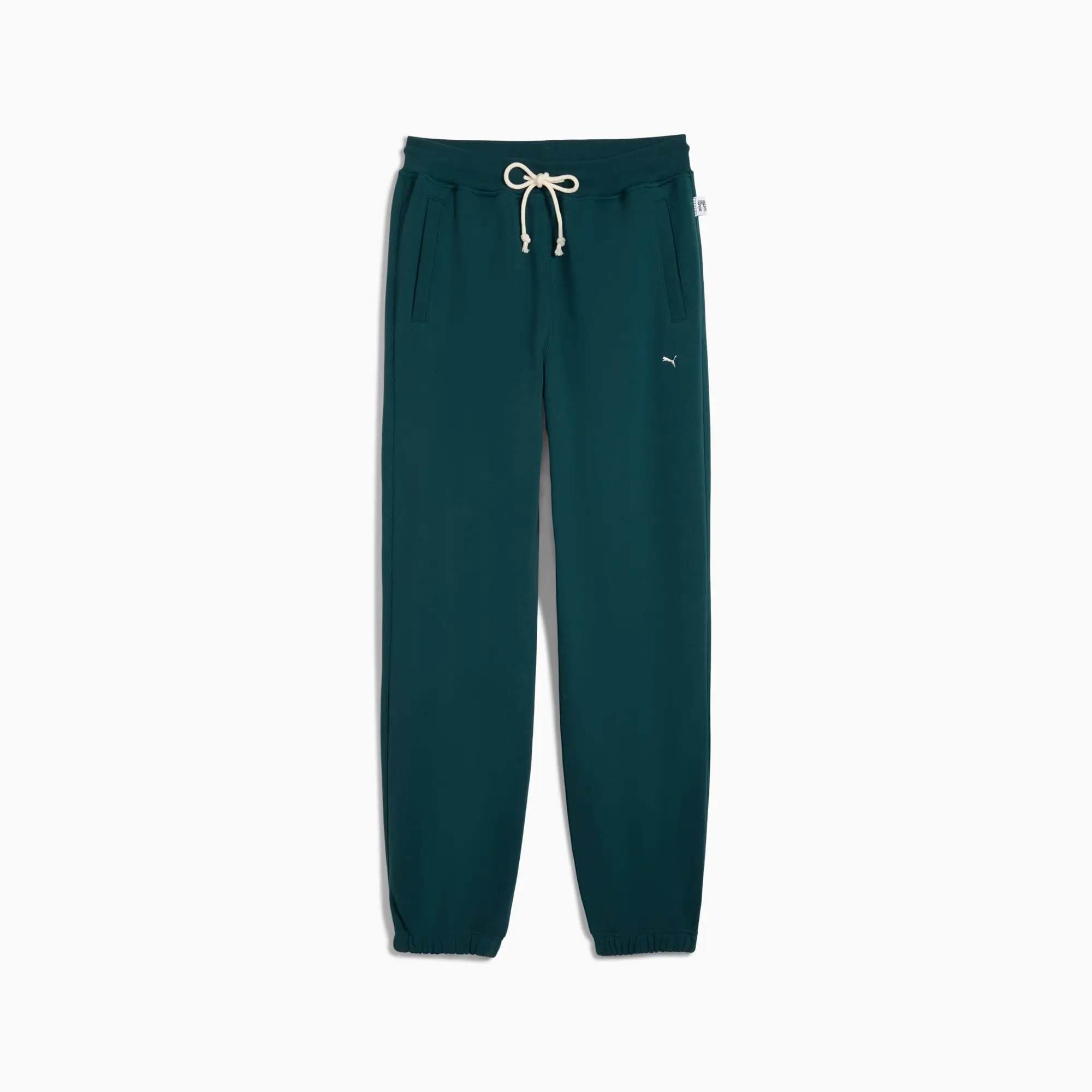 PUMA MMQ Sweatpants Men, Green Terrain, size Large