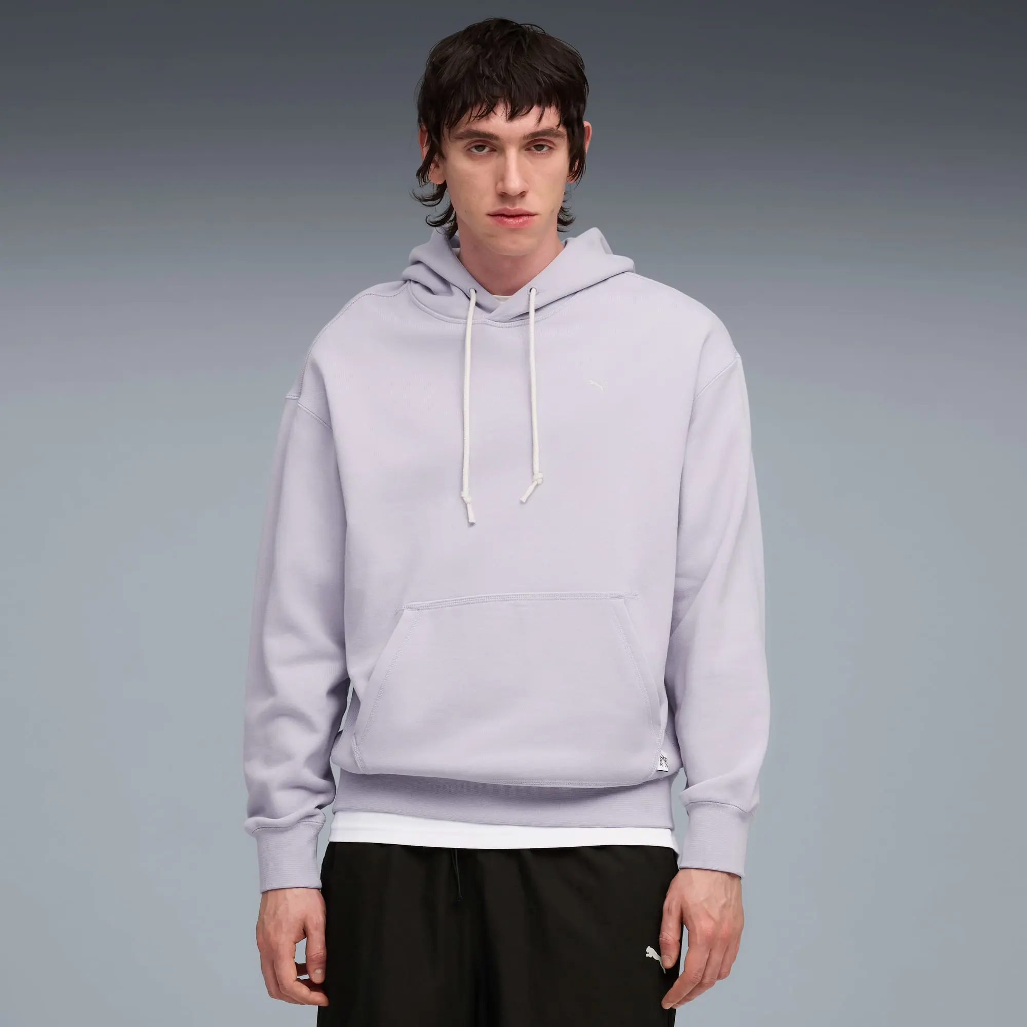 PUMA MMQ Hoodie Men, Lilac Crush, size Large