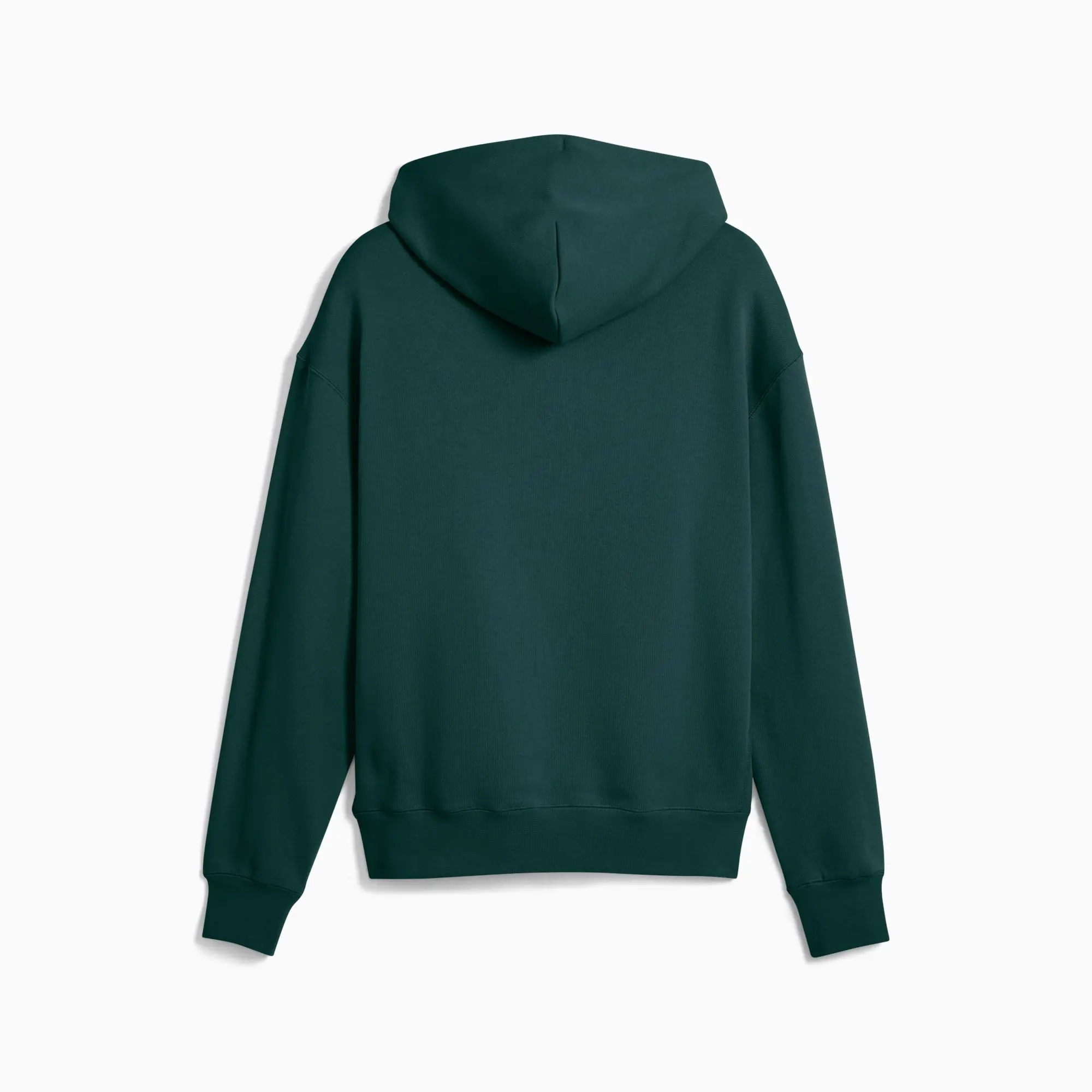PUMA MMQ Hoodie Men, Green Terrain, size Large