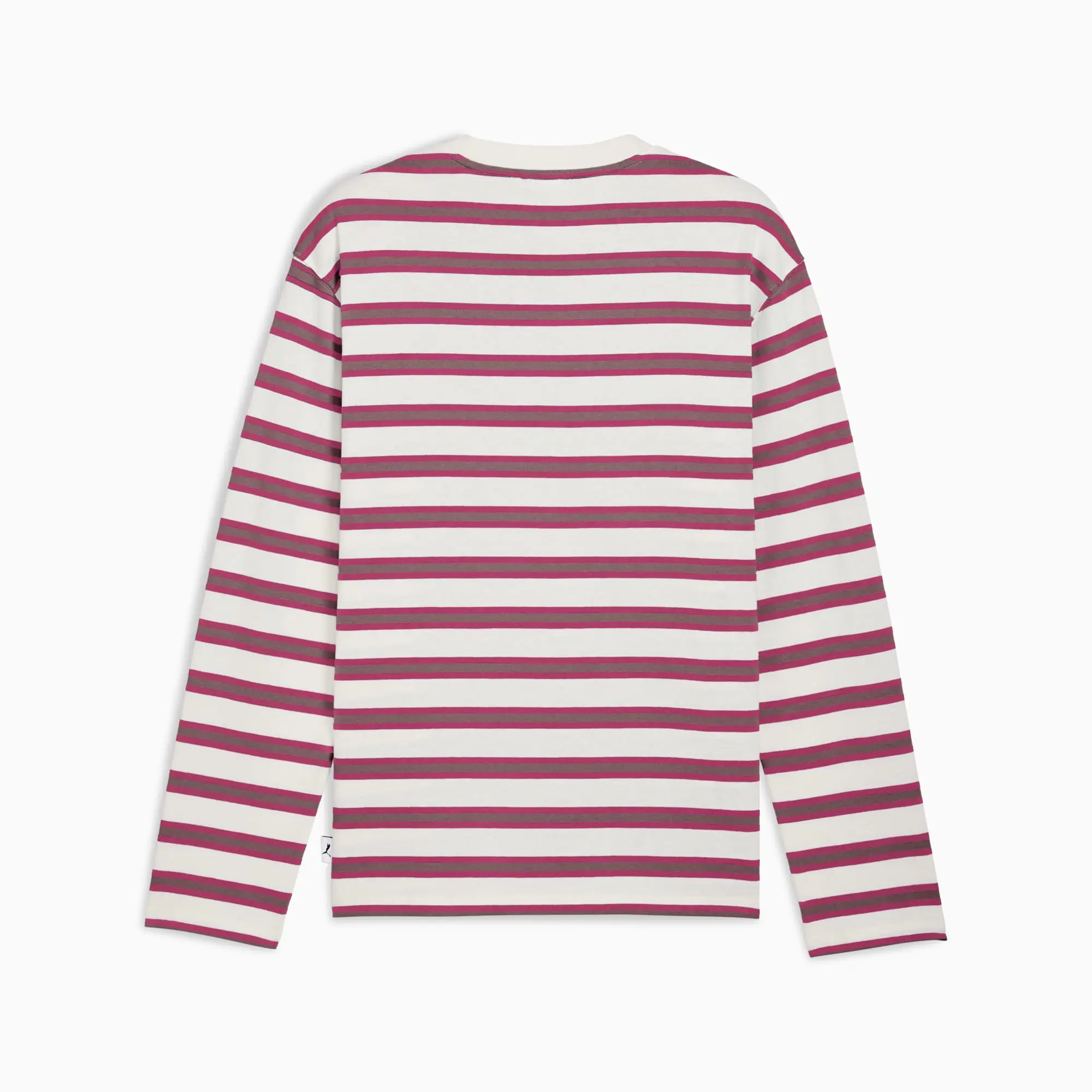 PUMA MMQ Long Sleeve Top Men, Berry, size Large