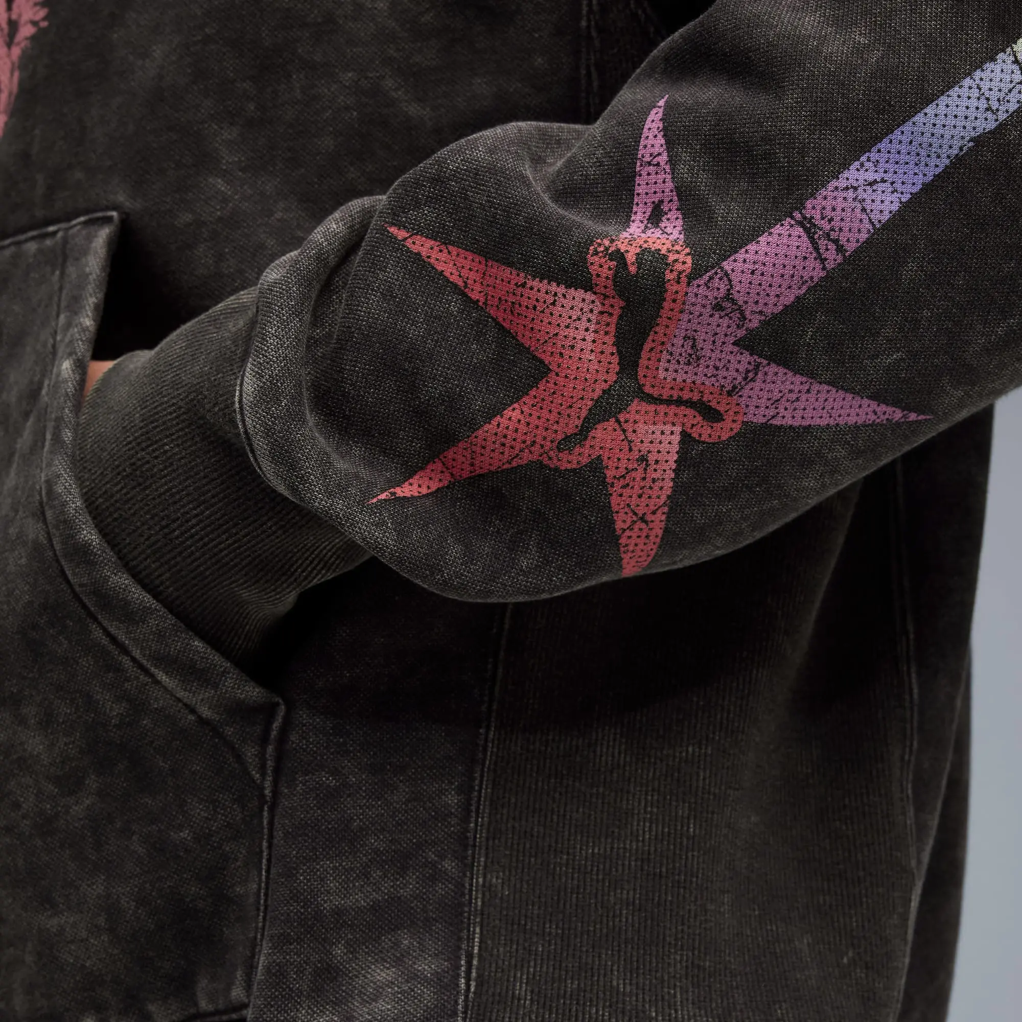 PUMA Lamelo Star Vision Hoodie Men, Black, size 3XL