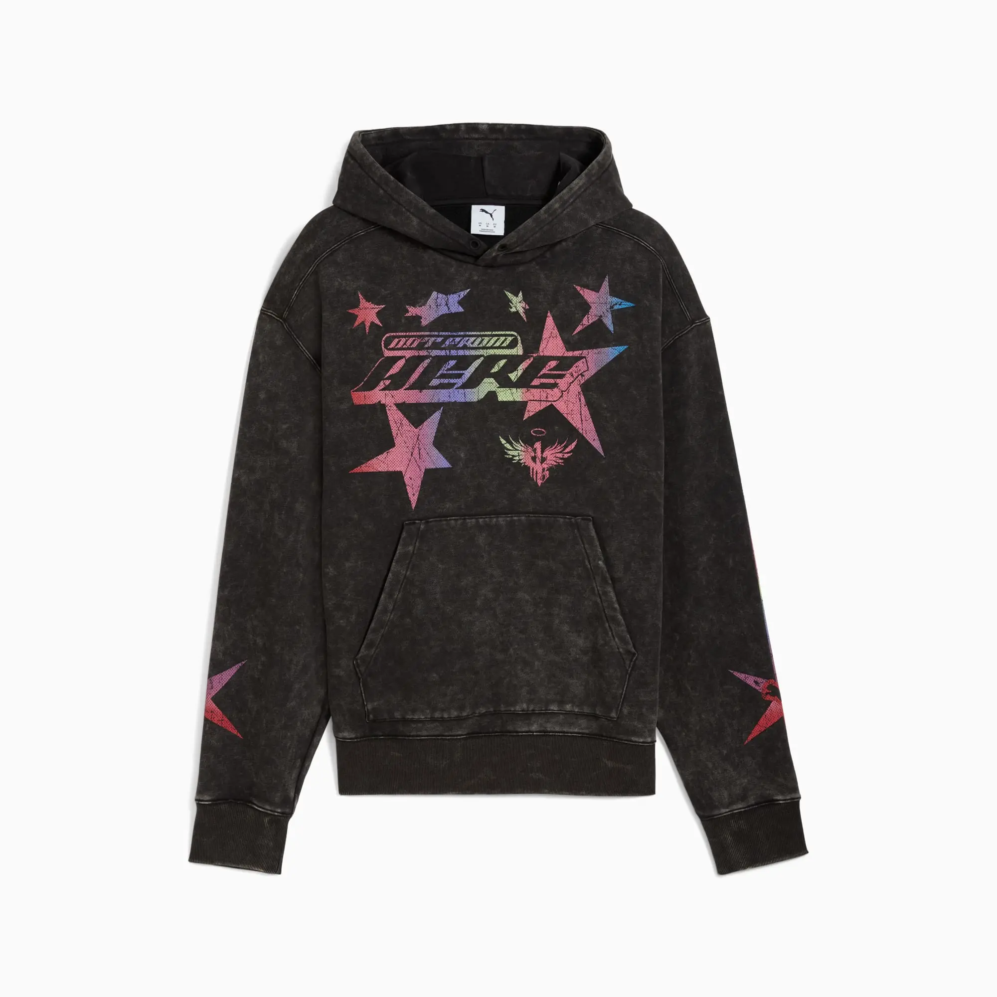 PUMA Lamelo Star Vision Hoodie Men, Black, size 3XL
