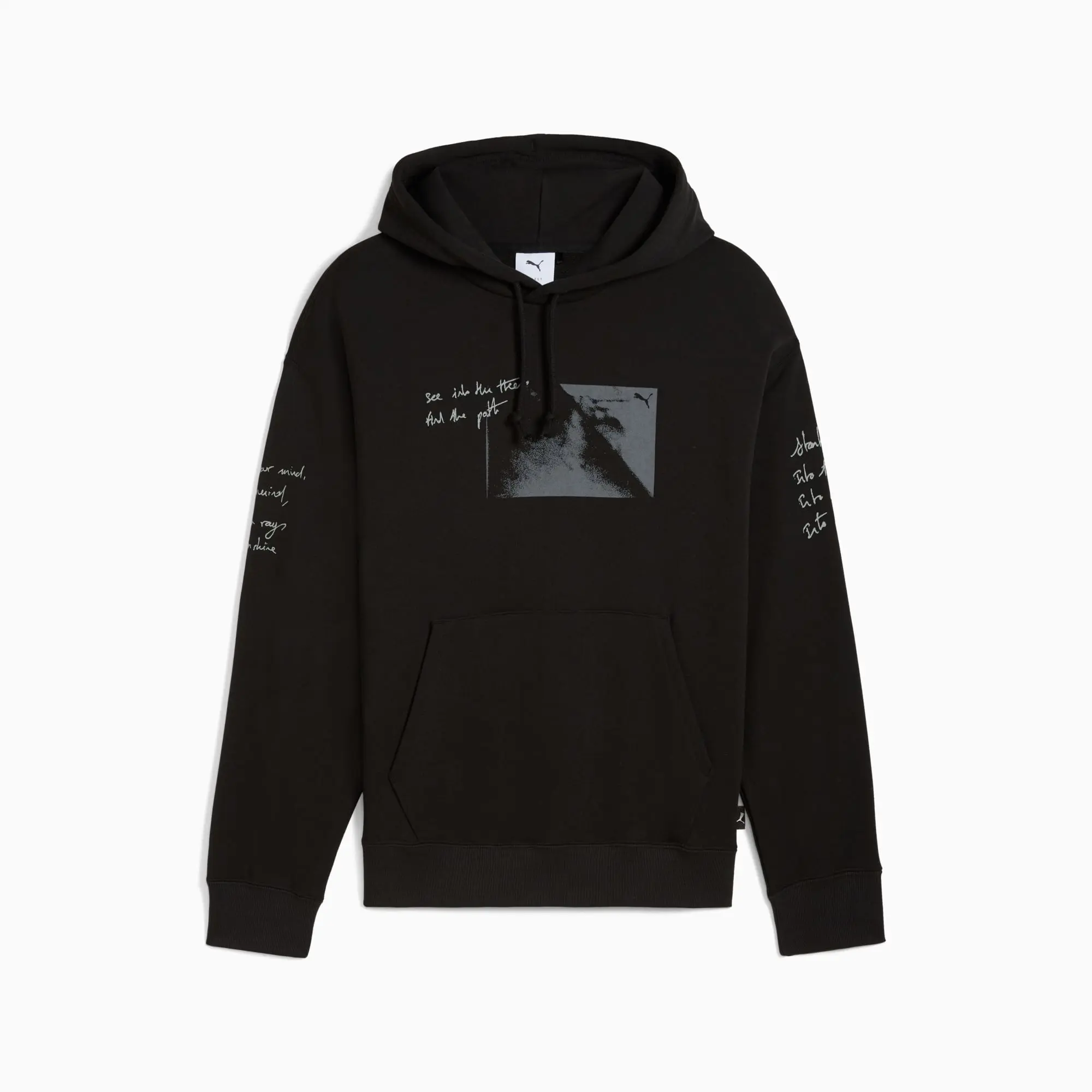 PUMA Graphic Forest Hoodie Men, Black, size Large