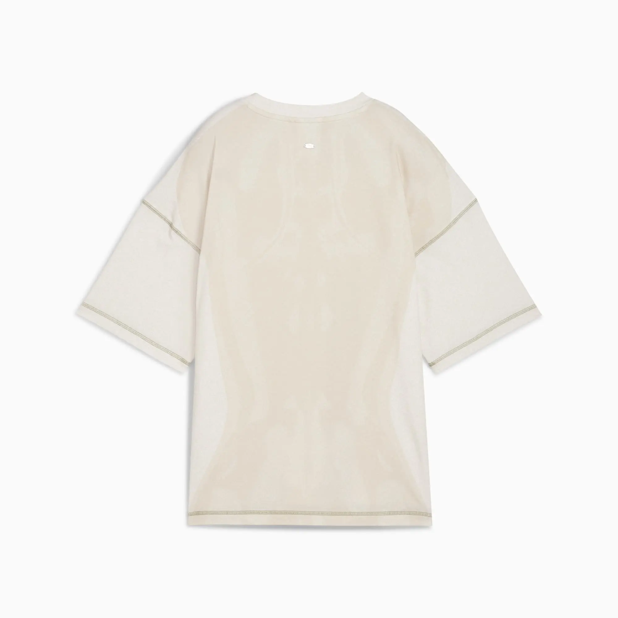 PUMA Yona All-Over Print T-Shirt Women, White, size Large