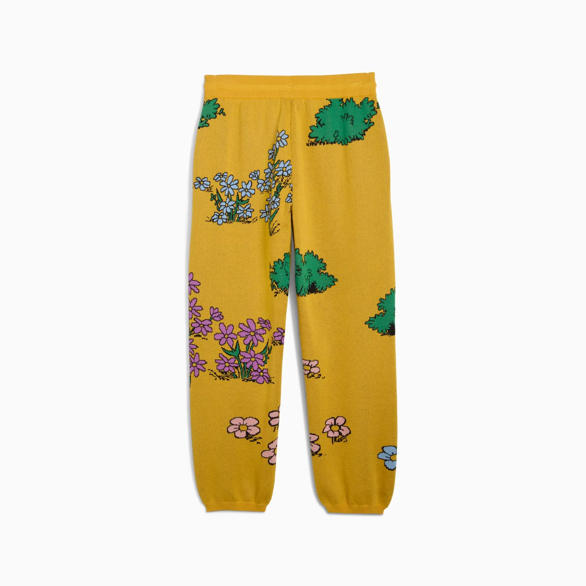 Fenty x PUMA x Smurfs Knit Sweatpants Unisex, Archive Gold, size Large