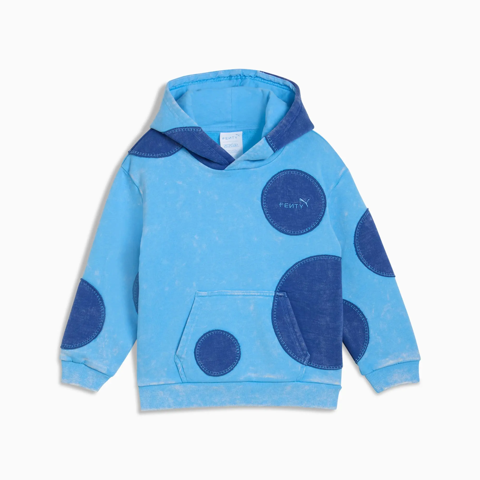 Fenty x PUMA x Smurfs Hoodie Kids, Regal Blue, size 1-2 Youth