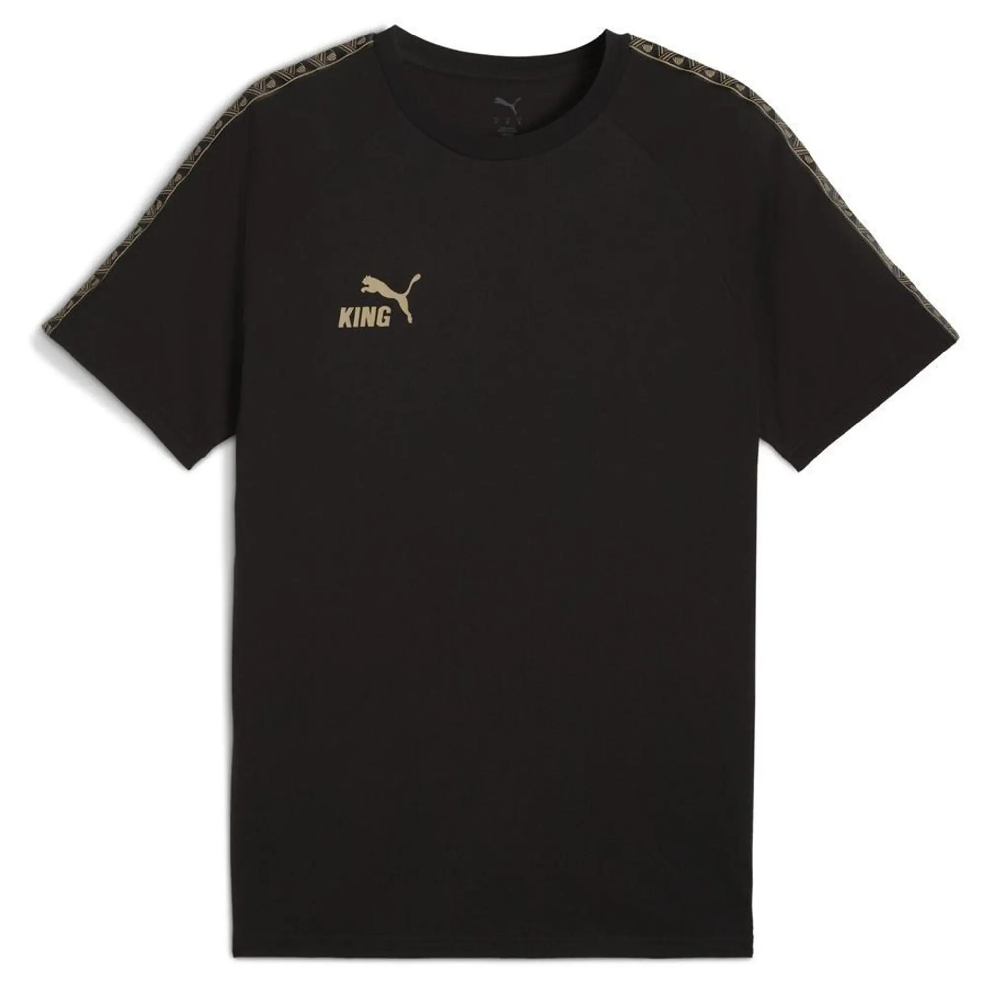 PUMA King T-Shirt Men, Black/Gold, size 3XL