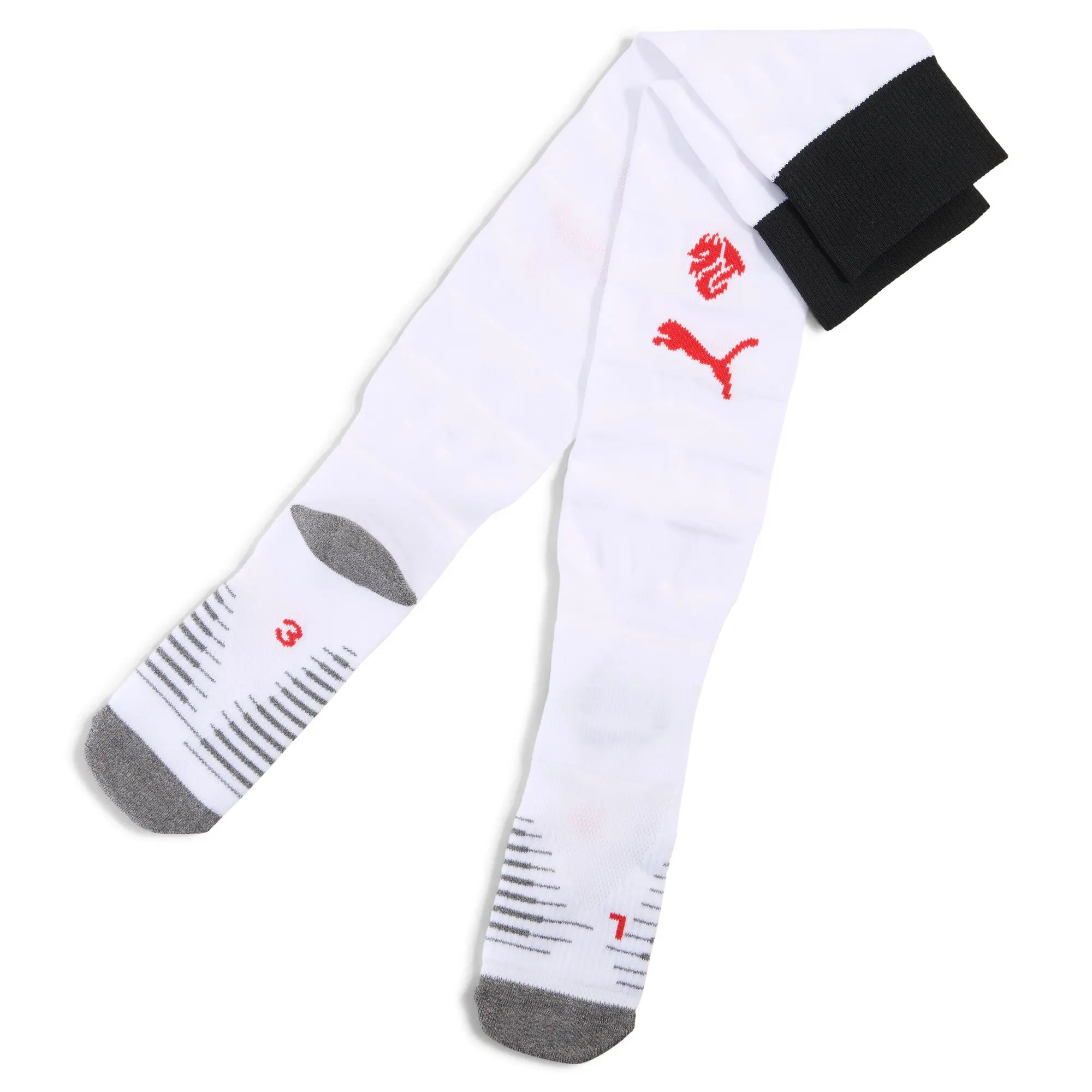 PUMA AC Milan 25/26 Socks Men, White/Black, size 12-14