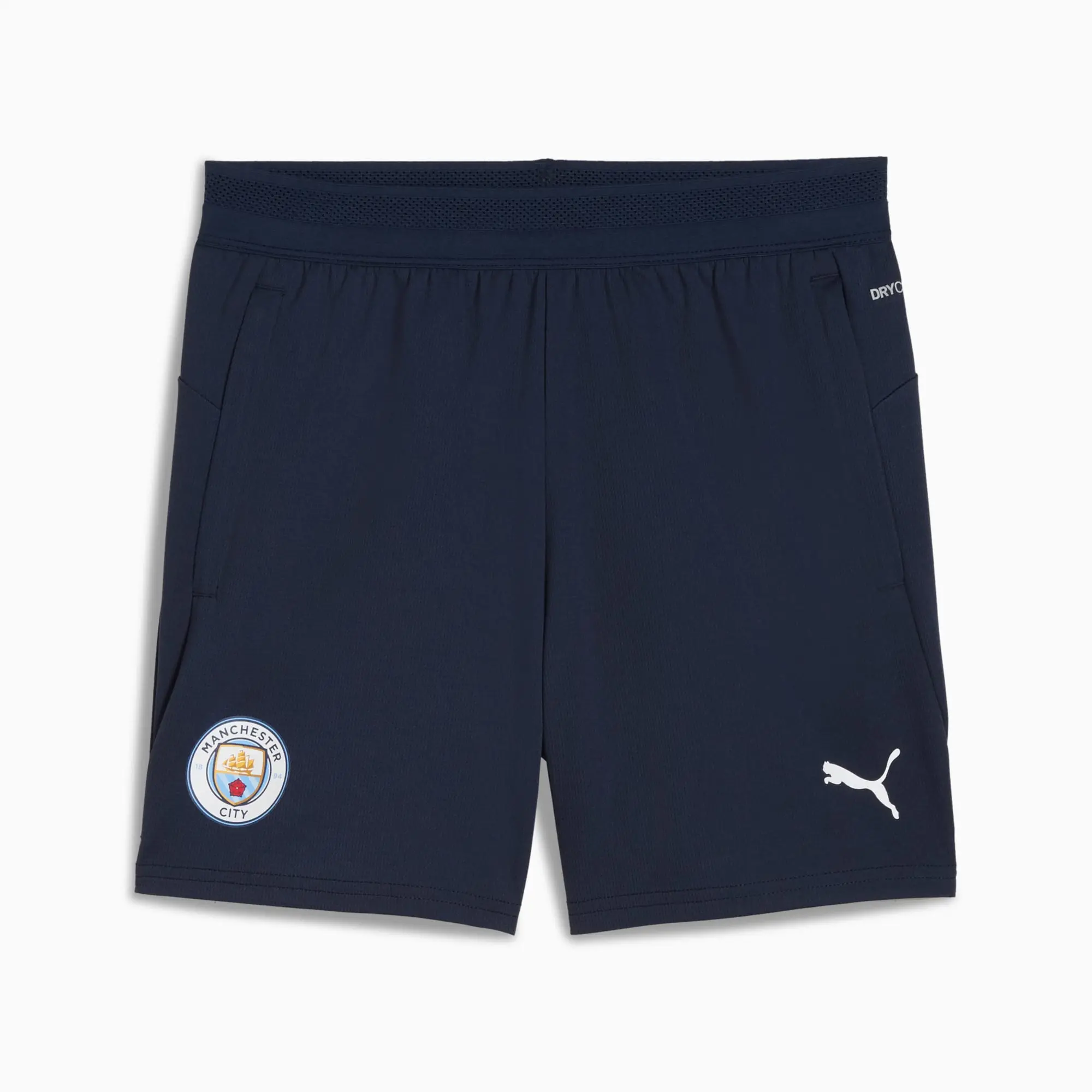 PUMA Manchester City Training Shorts Youth, Dark Blue, size 11-12 Youth