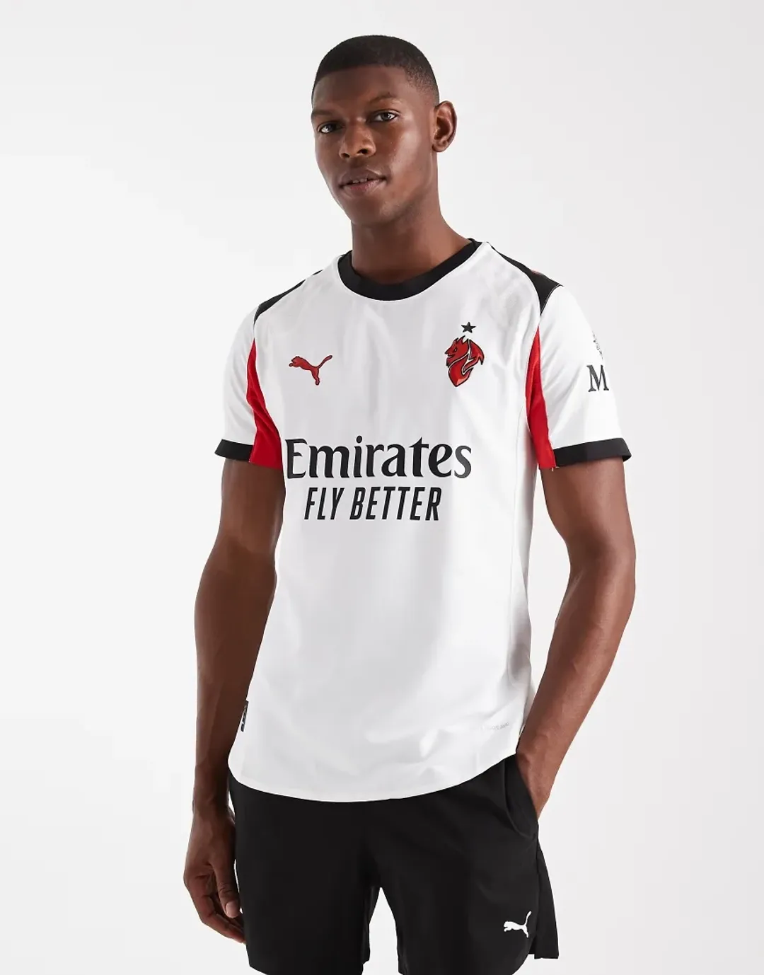PUMA AC Milan 25/26 Authentic Away Jersey Men, White/For All Time