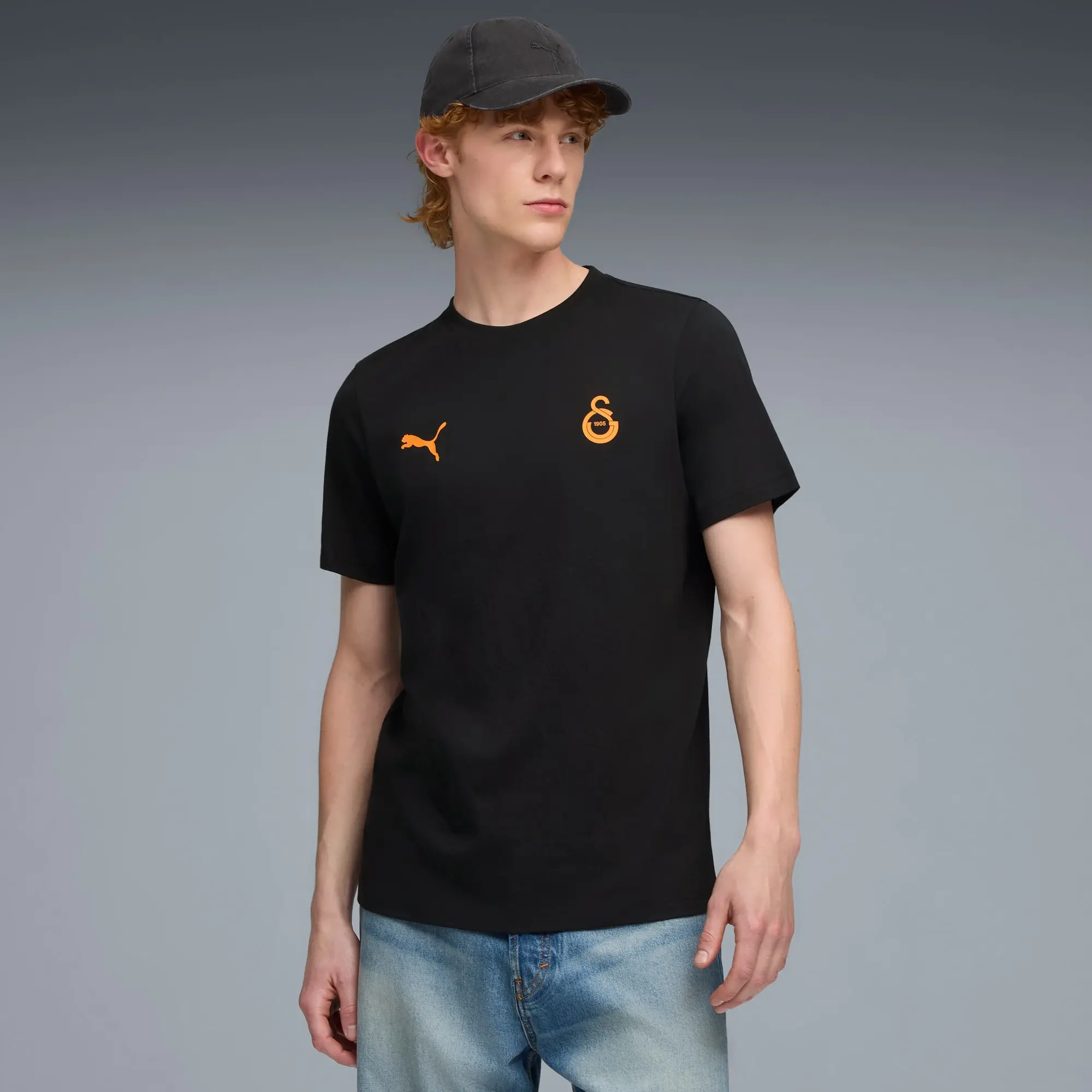 PUMA Galatasaray Sk Ftblessentials T-Shirt Men, Black, size 3XL
