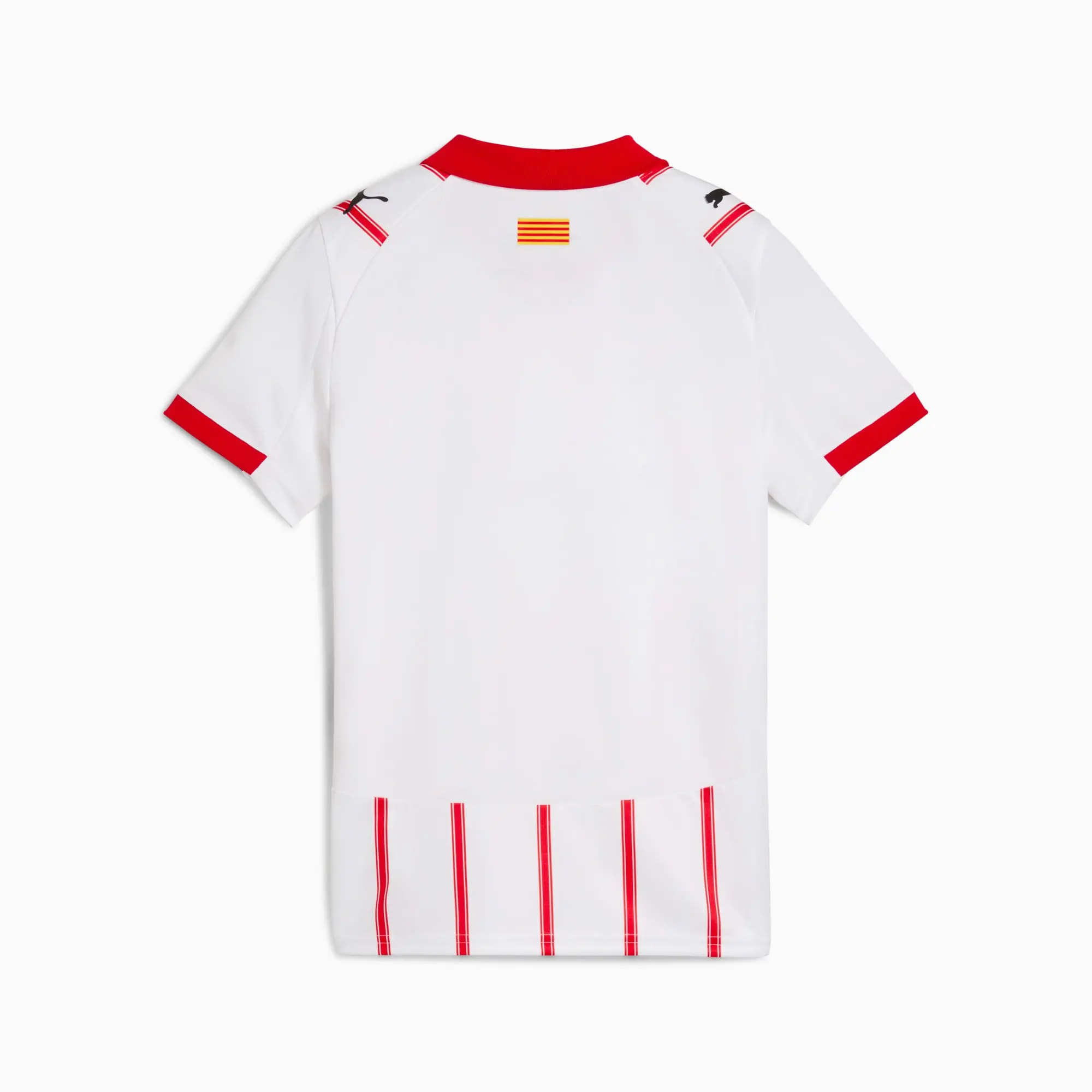 PUMA Girona FC 25/26 Home Jersey Youth, White/Red, size 1-2 Youth