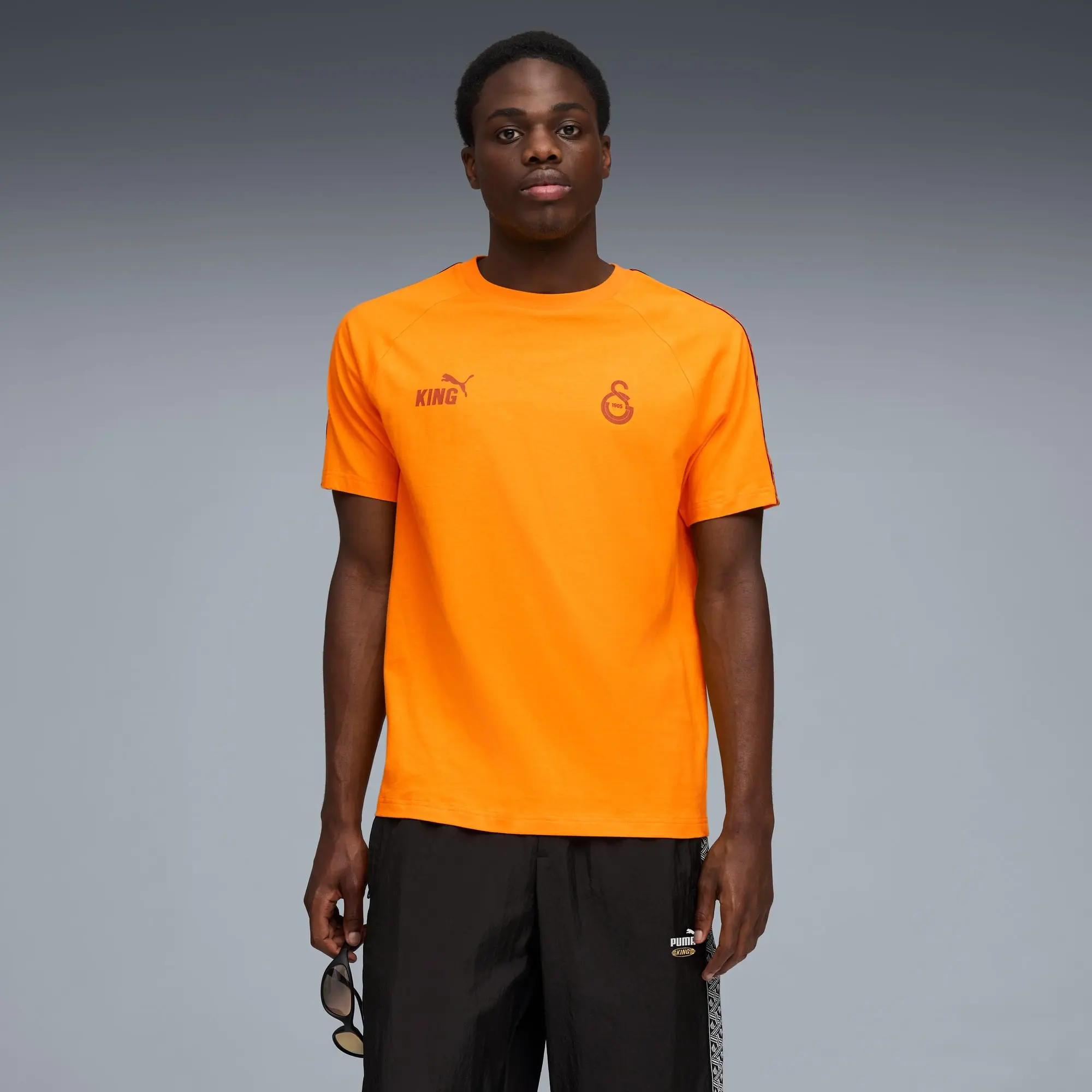 PUMA Galatasaray Sk King T-Shirt Men, Intense Orange, size 3XL