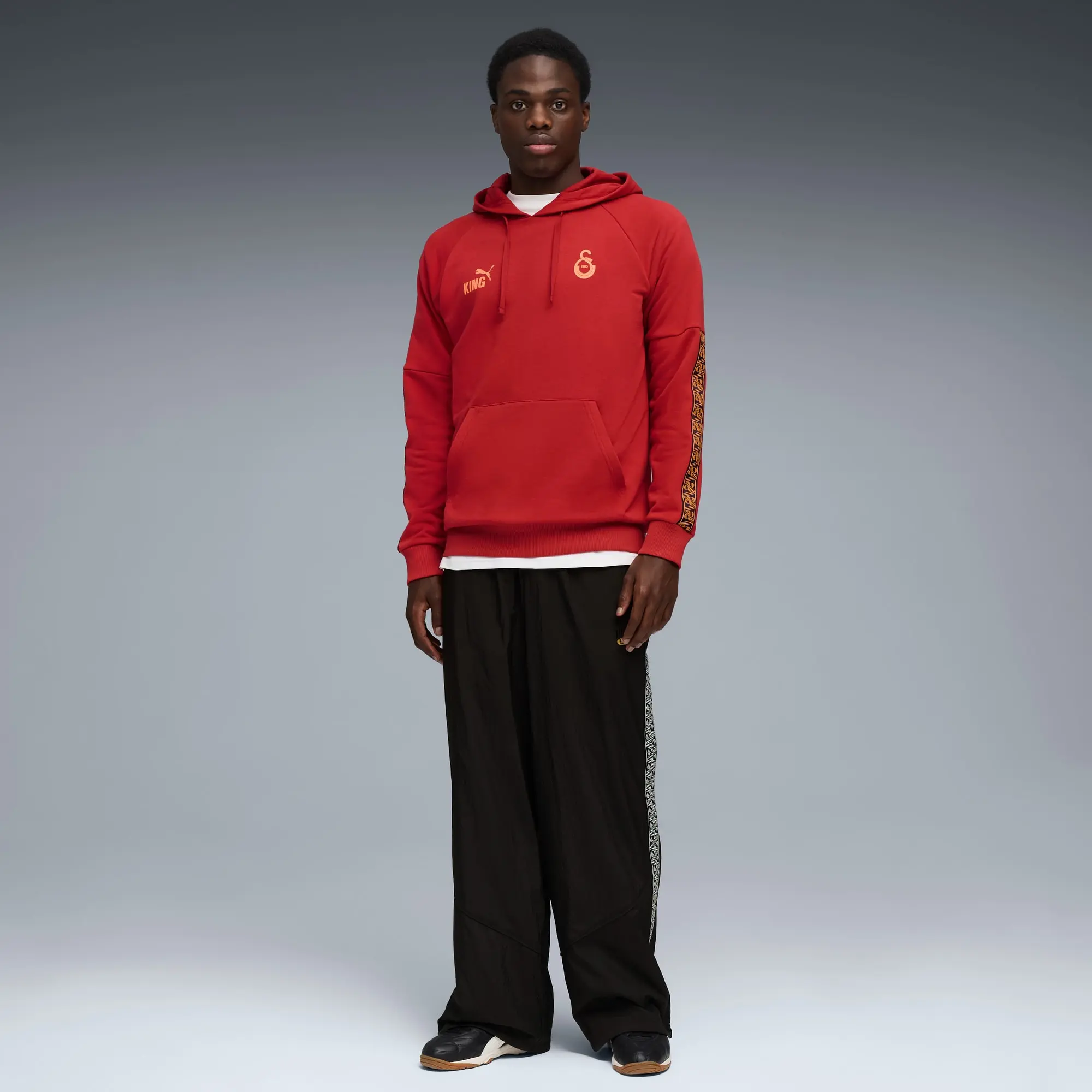 PUMA Galatasaray Sk King Hoodie Men, Red Rhythm, size 3XL