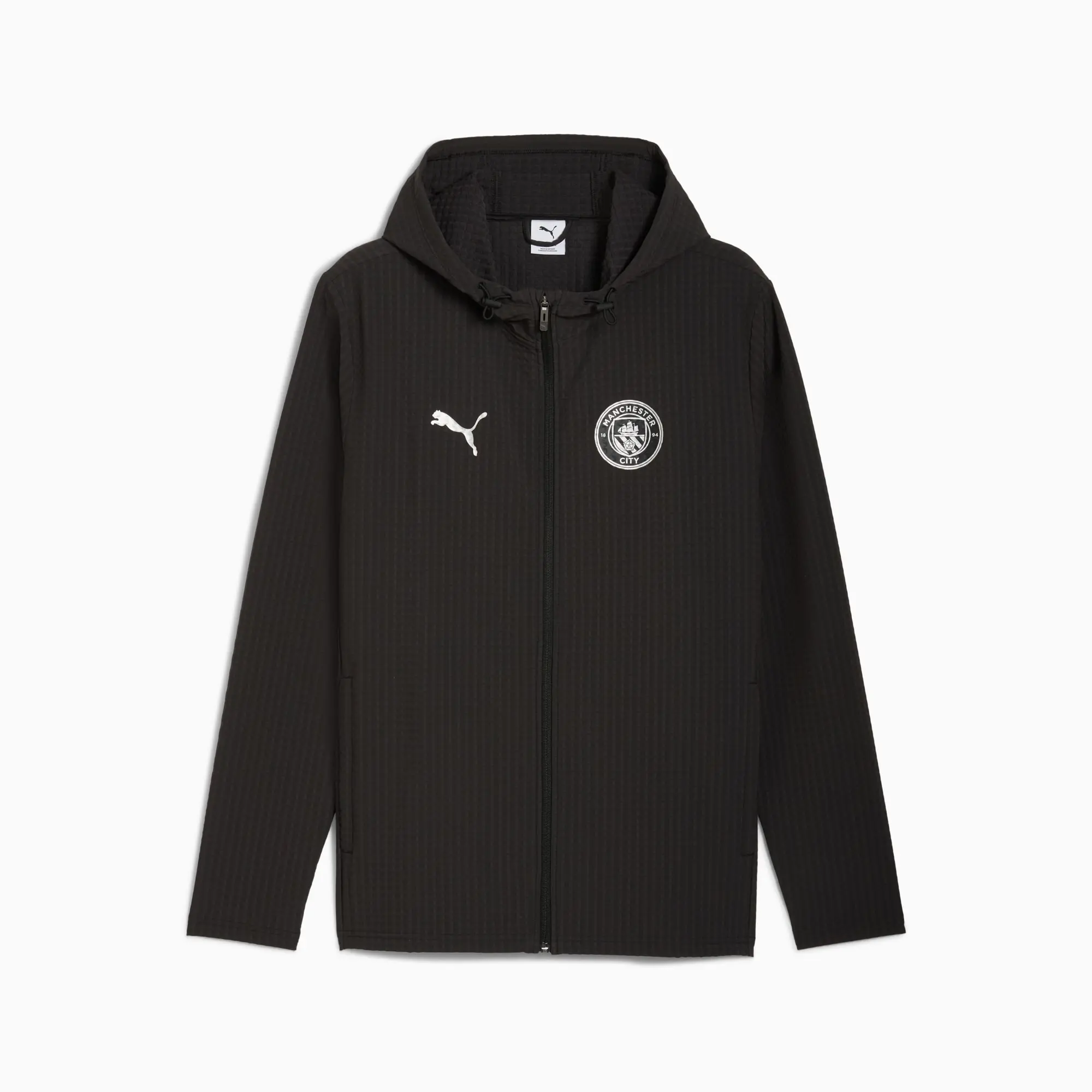 PUMA Manchester City Training Softshell Jacket Men, Black/Silver, size 3XL