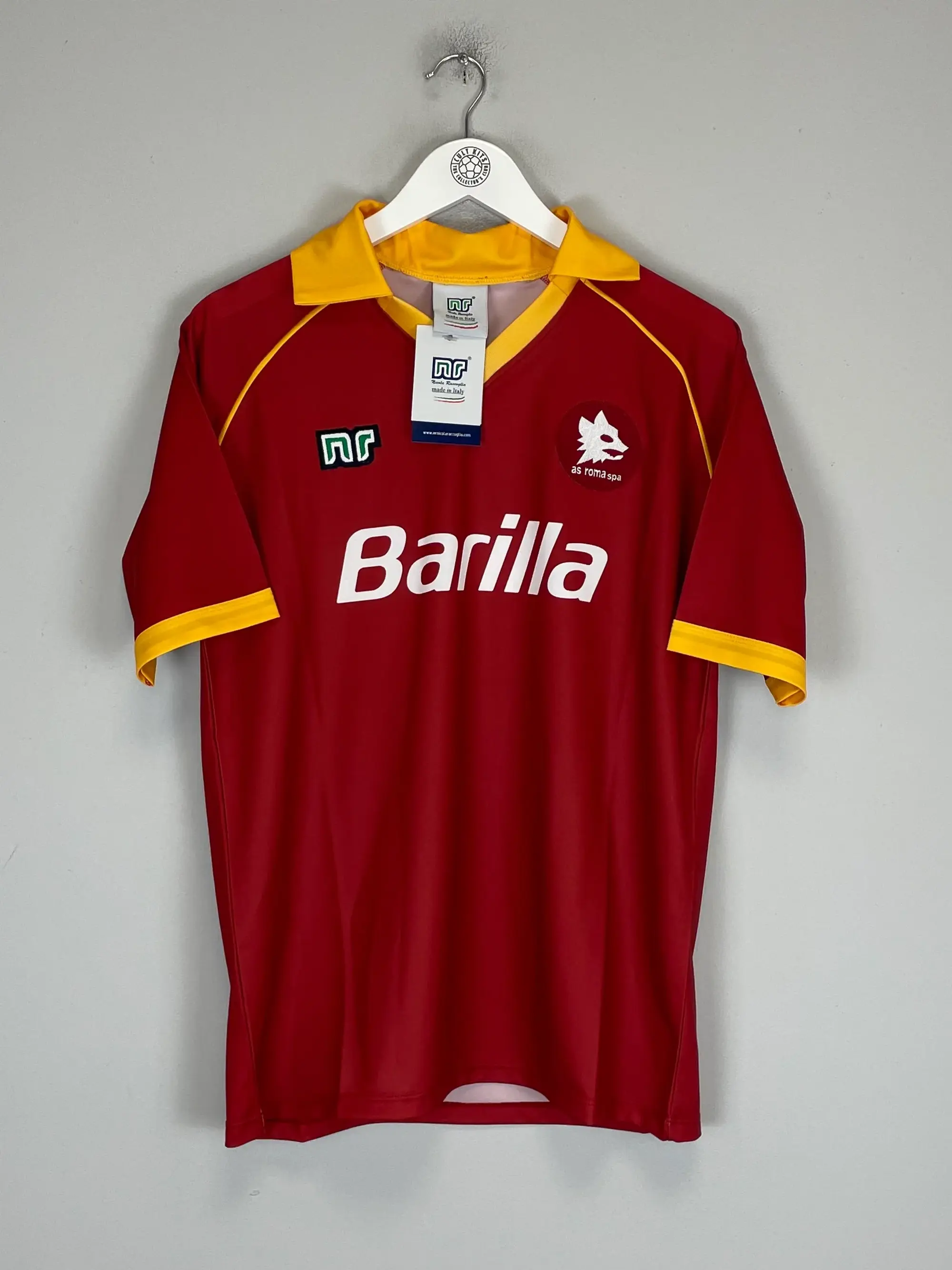 1990/91 Roma #10 *BNWT* Reissue Home Shirt Ennerre | Cult Kits, XXL / Roma / 1990