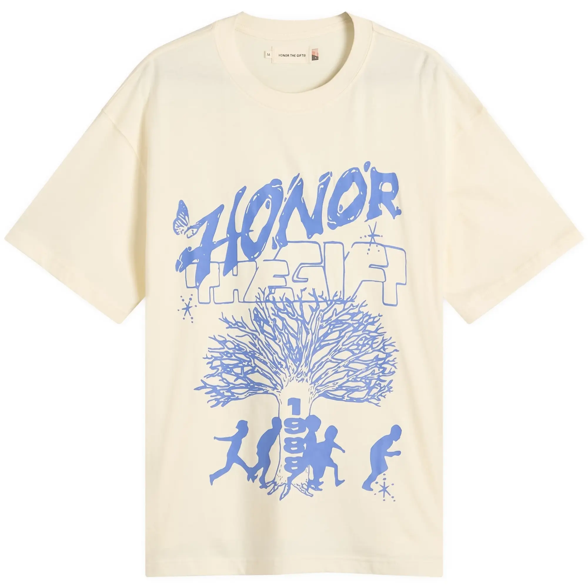 Honor the Gift Men's Family Tree T-Shirt Bone