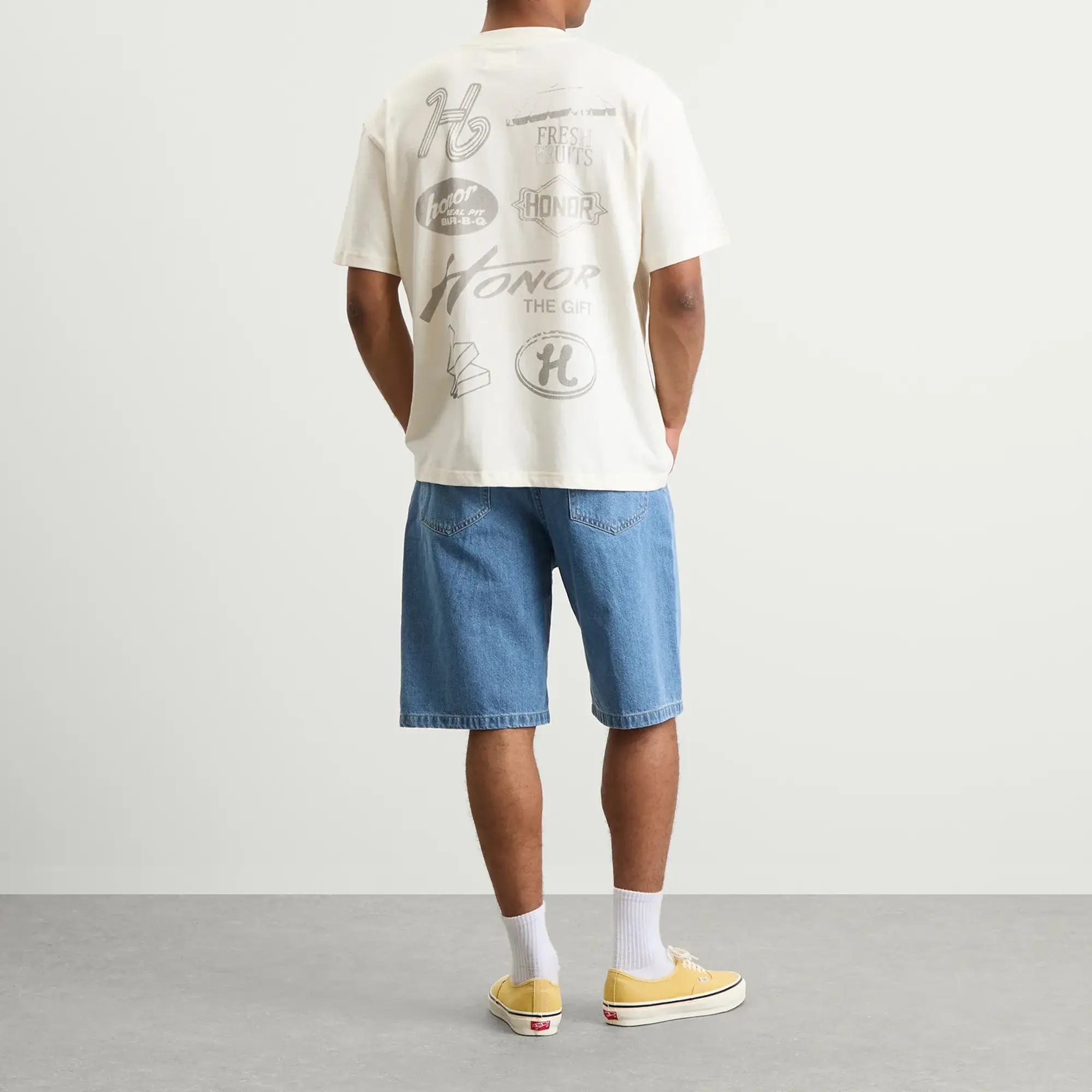 Honor the Gift Men's Annual Block Party T-Shirt Bone