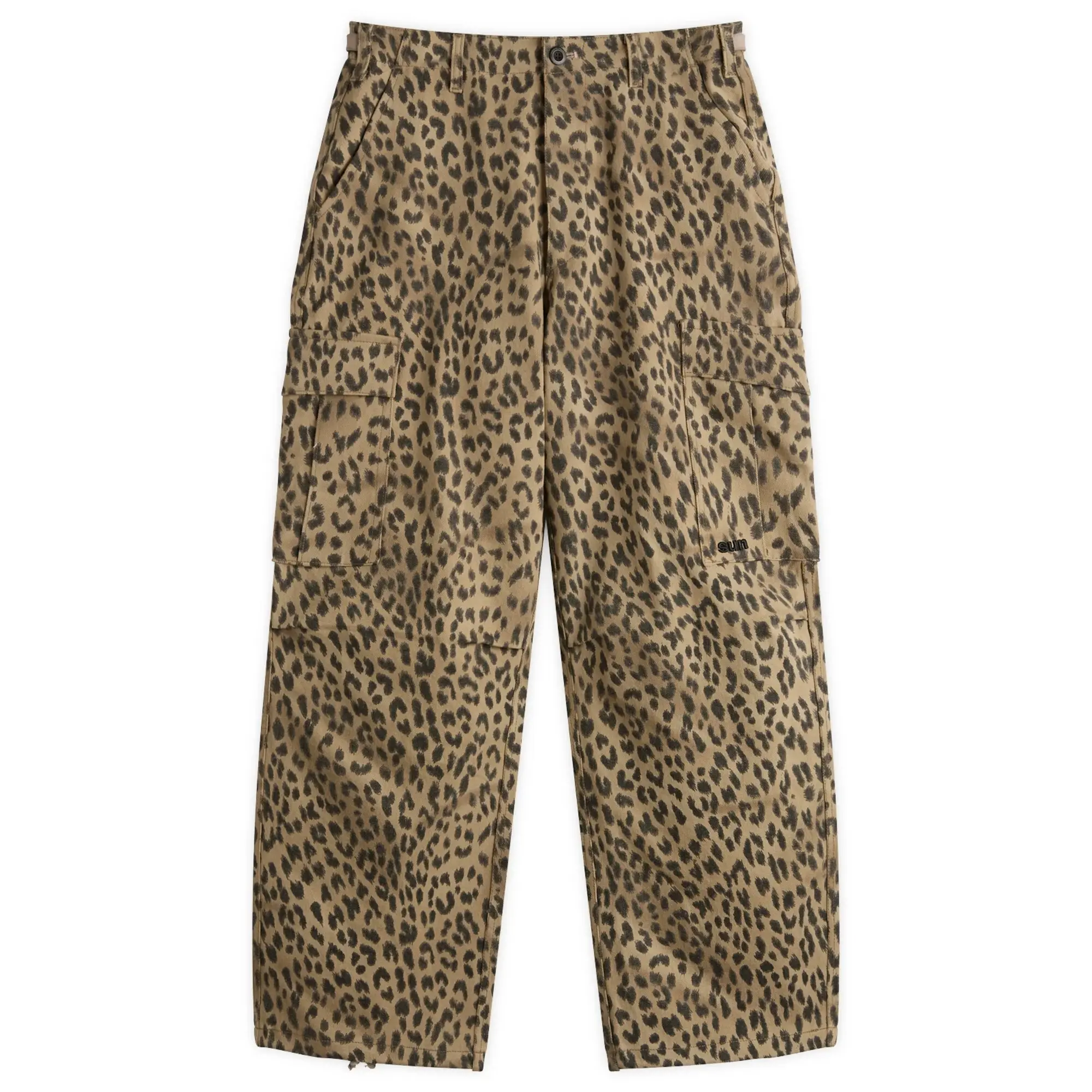 SUNDAYFRUITMARKET Women's Sun Leopard Cargo Pants