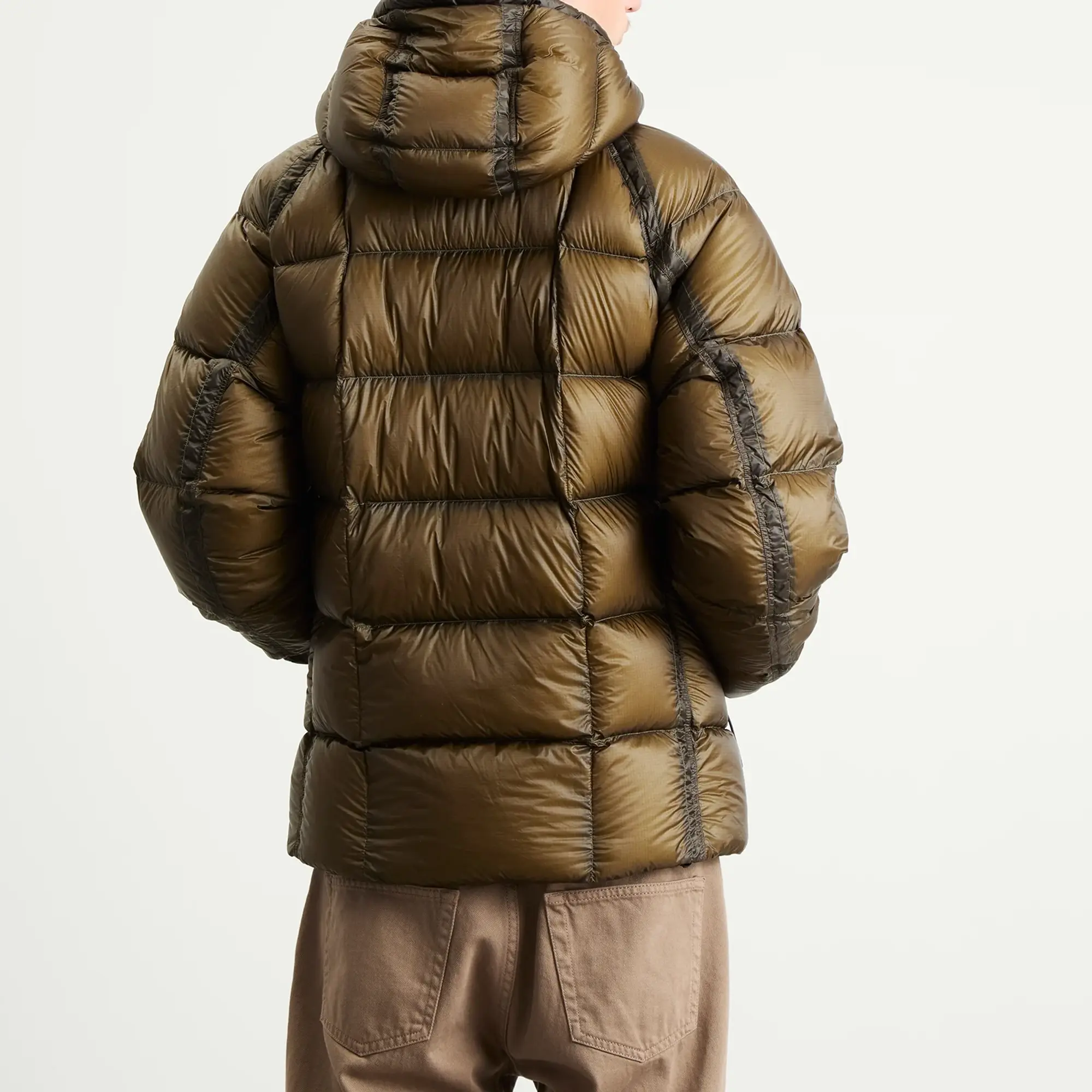 C.P. Company Men's DD-Shell Hooded Jacket Ivy Green