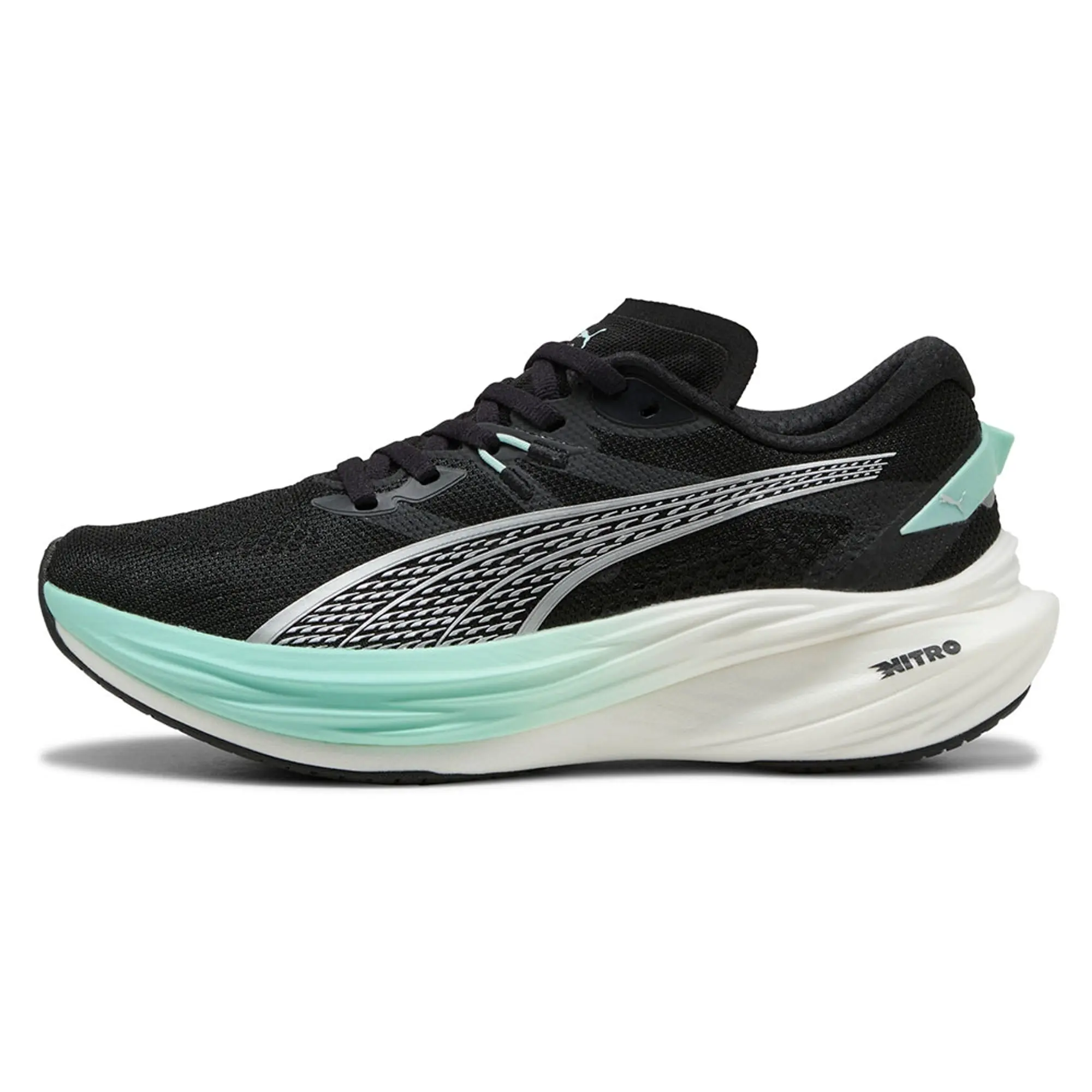 Puma Deviate Nitro 3 Neutral Running Shoe Women - Black, Mint
