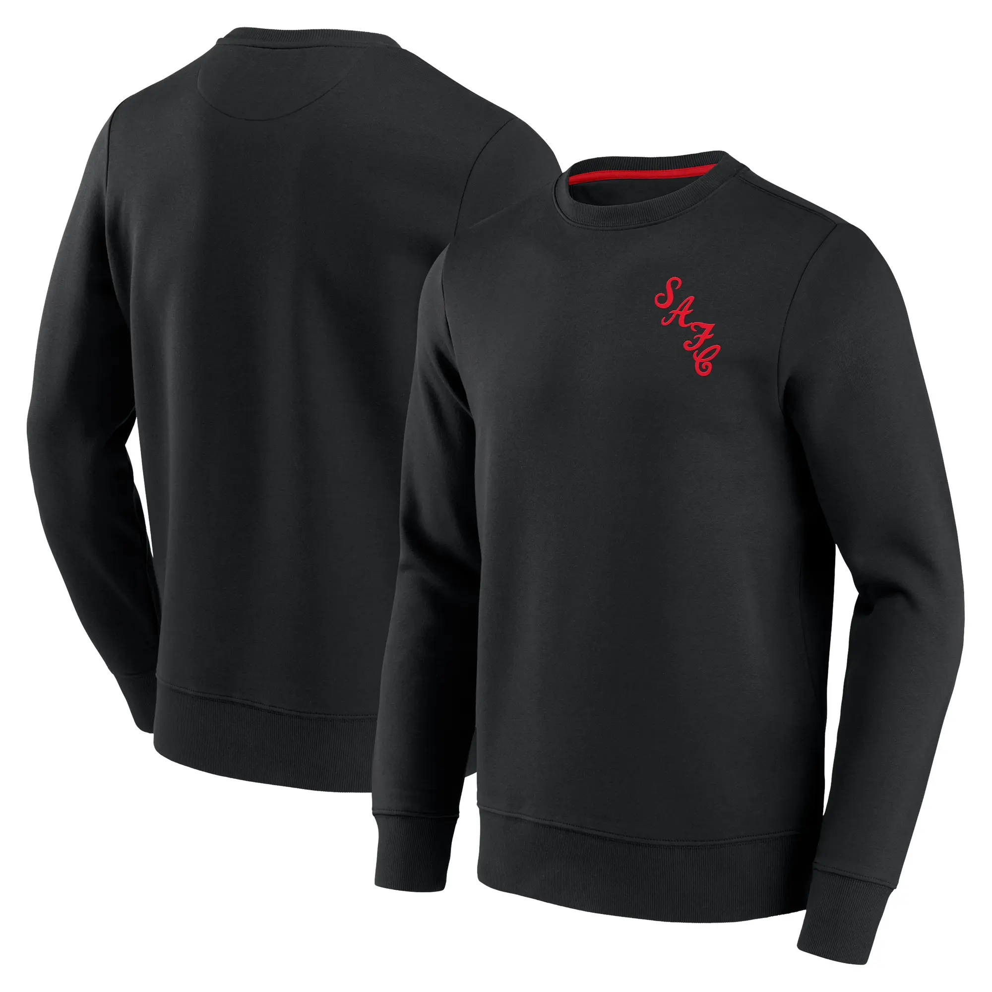 Sunderland Essentials Small Crest Crew Sweatshirt - Black - Mens