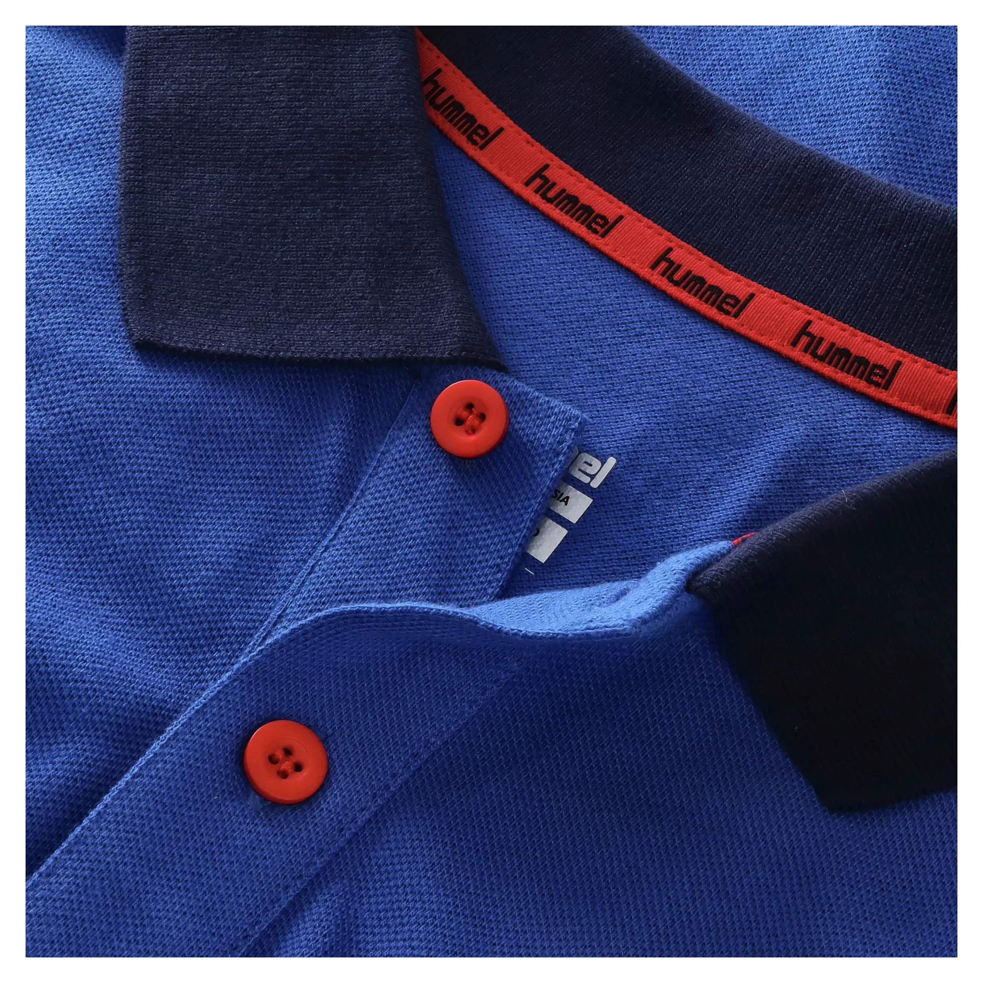Sunderland Hummel Away Polo Shirt - Blue