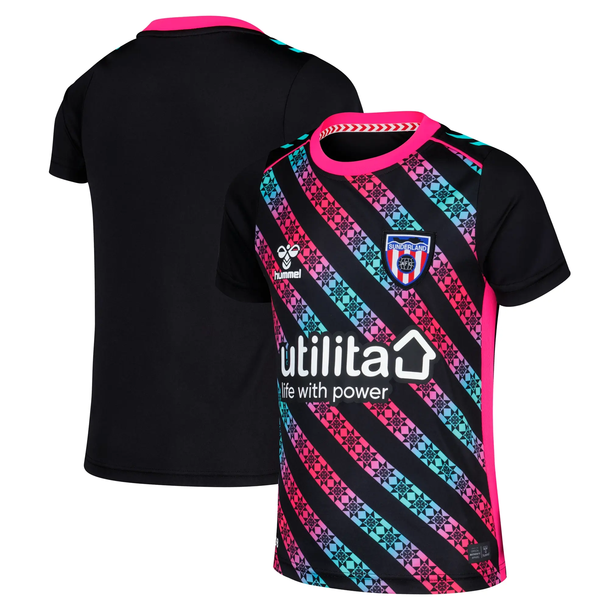 Sunderland Hummel Goalkeeper Shirt 2025-26 - Kids