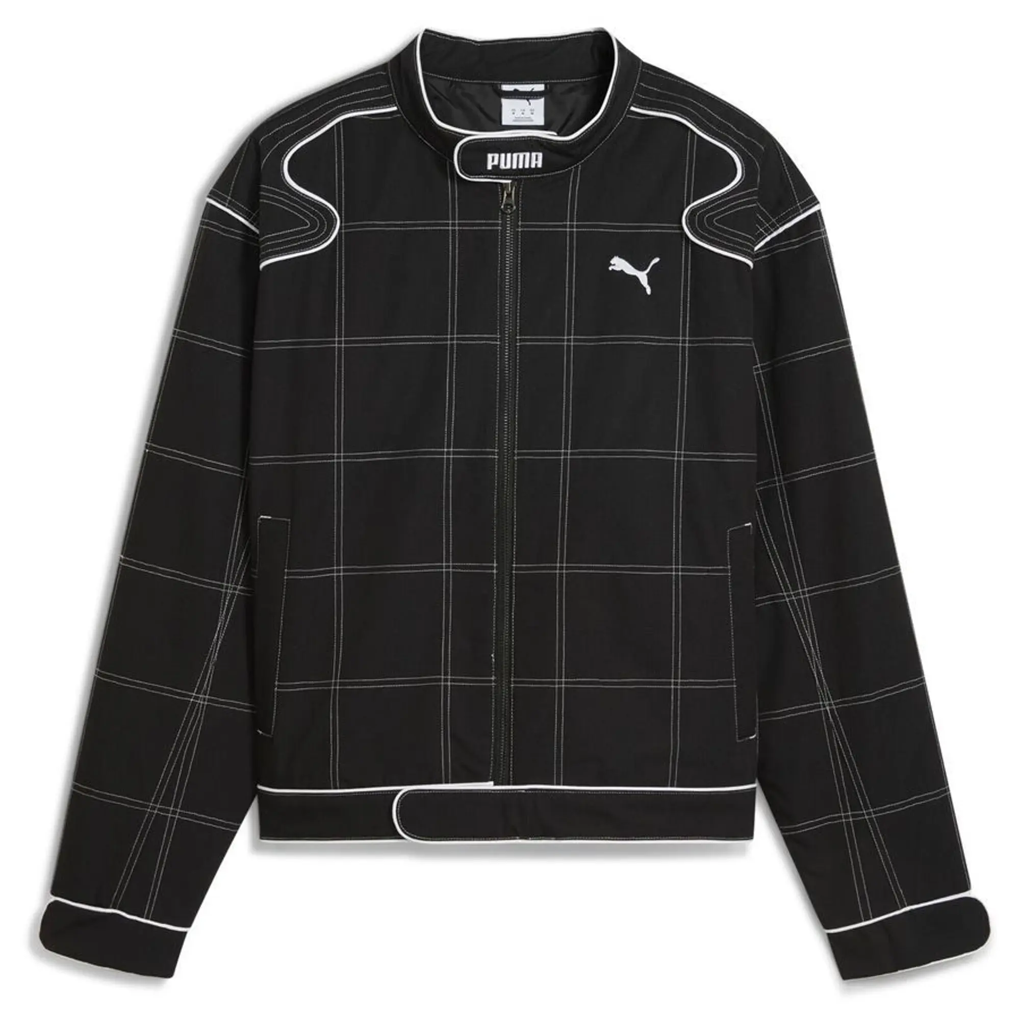 Future.PUMA.Archive Racer Jacket Unisex, Black