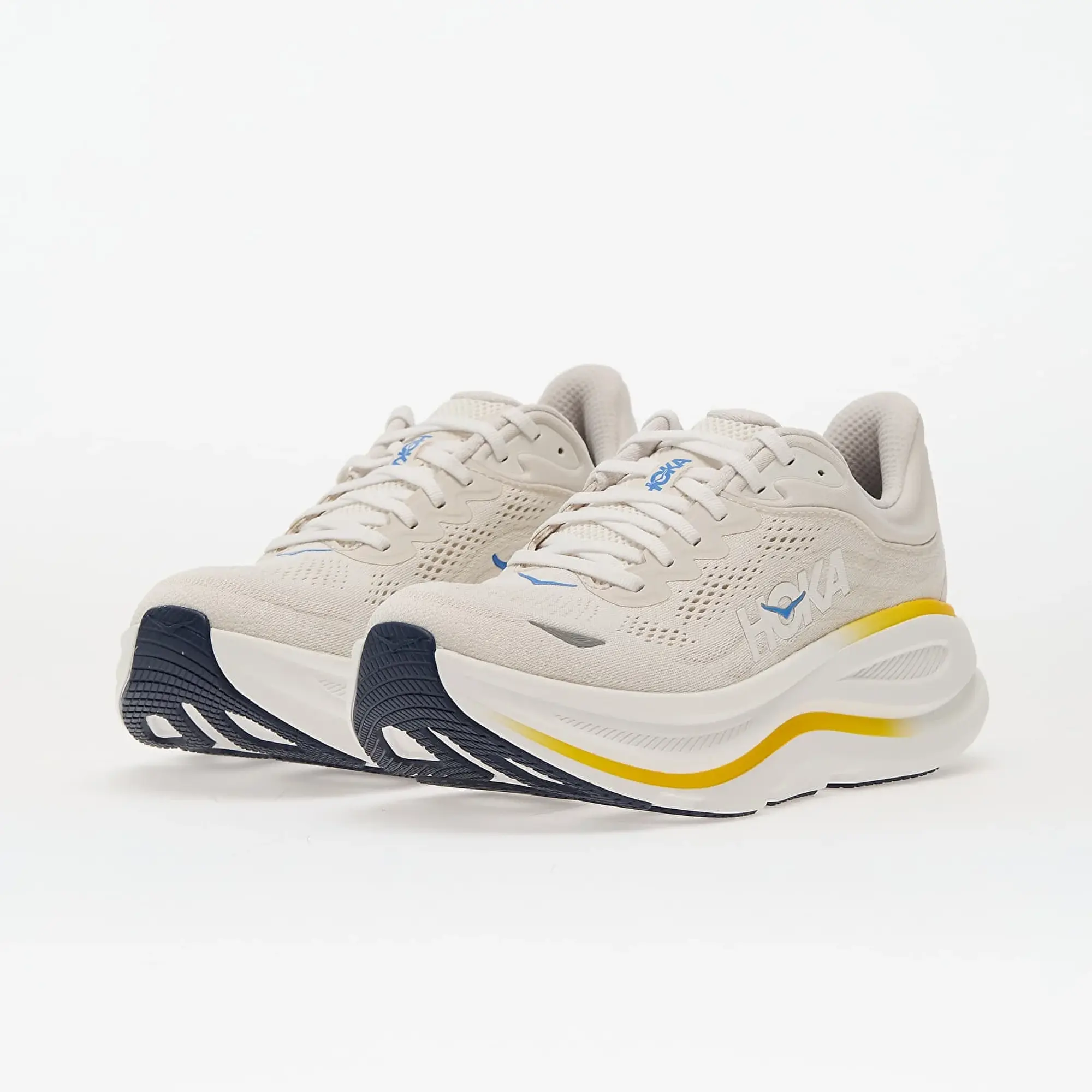 HOKA Bondi 9 - White - Mens