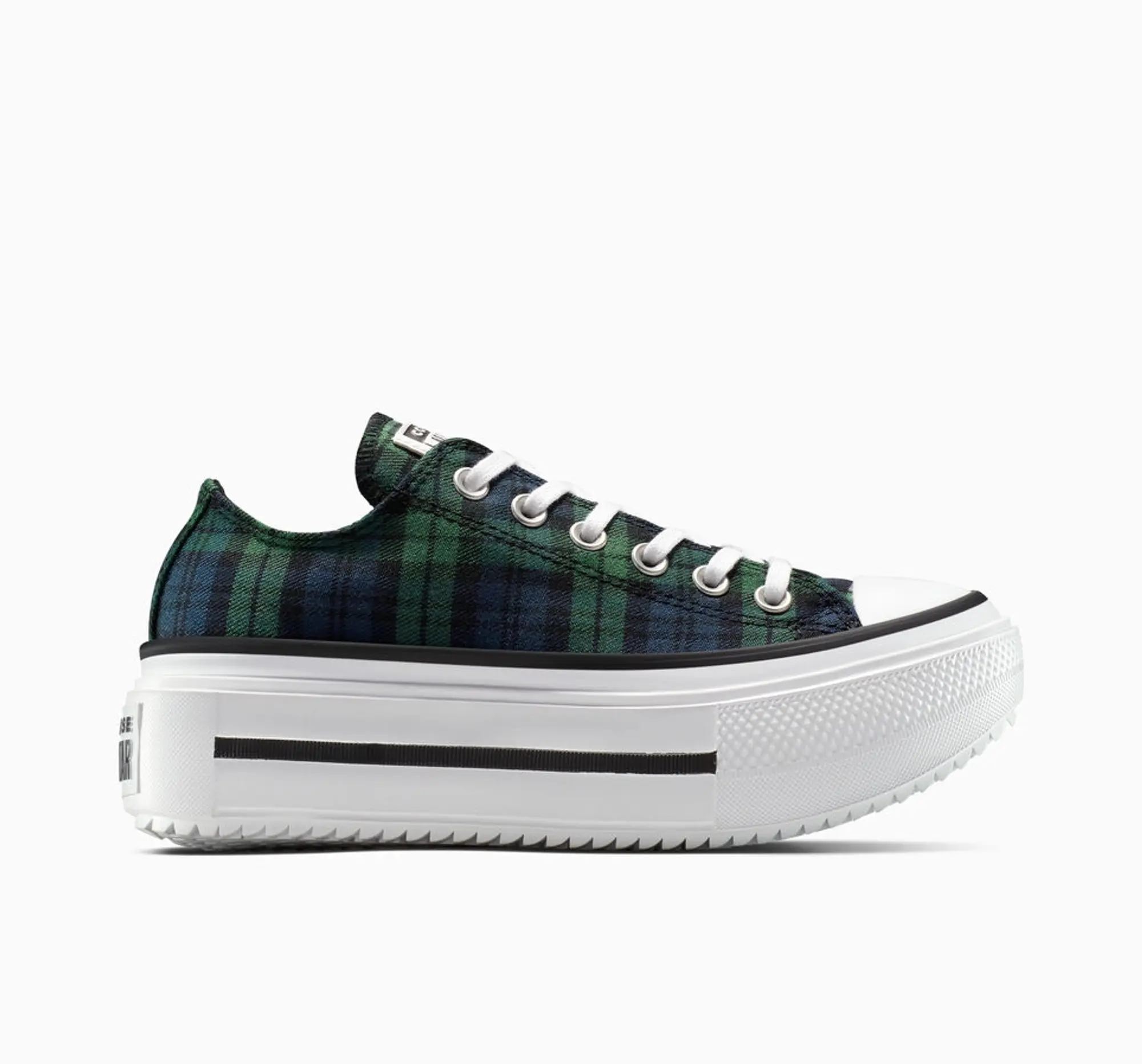 Converse Chuck Taylor All Star Lift Double Stack Platform Plaid - 