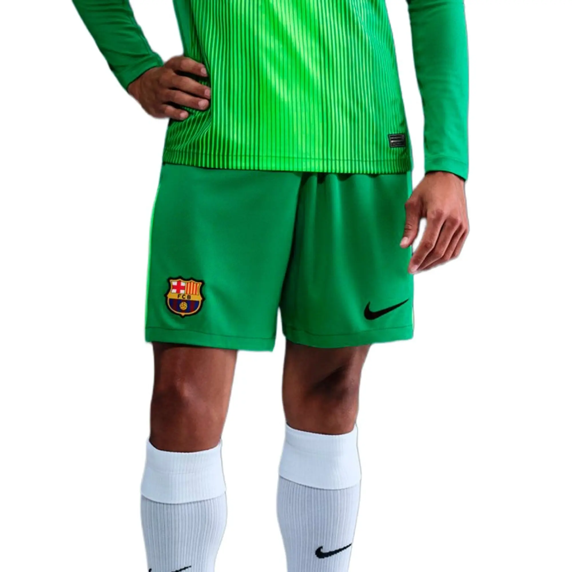 Barcelona Goalkeeper Shorts 2025/26 - ['Green']