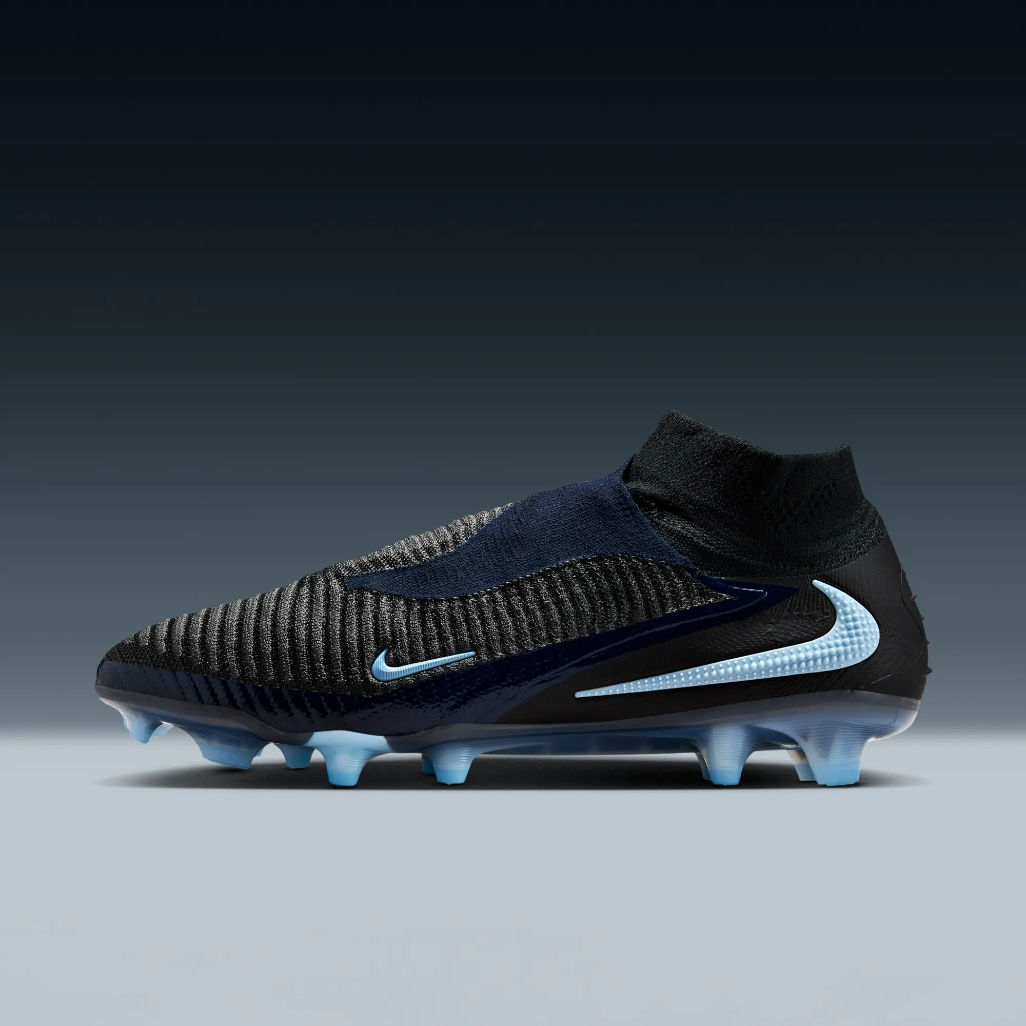Nike Phantom 6 High Elite Firm-Ground Football Boot - Black